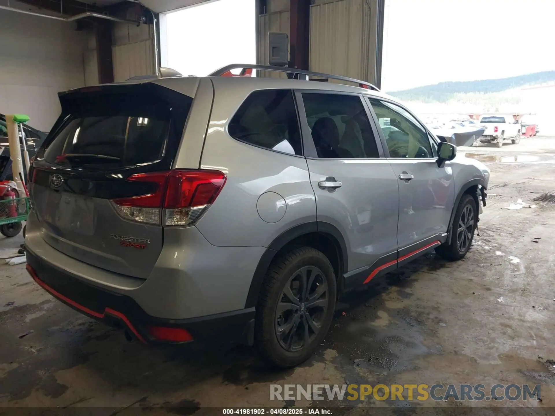 4 fotografías del automóvil dañado JF2SKAPC6KH591322 SUBARU FORESTER 2019