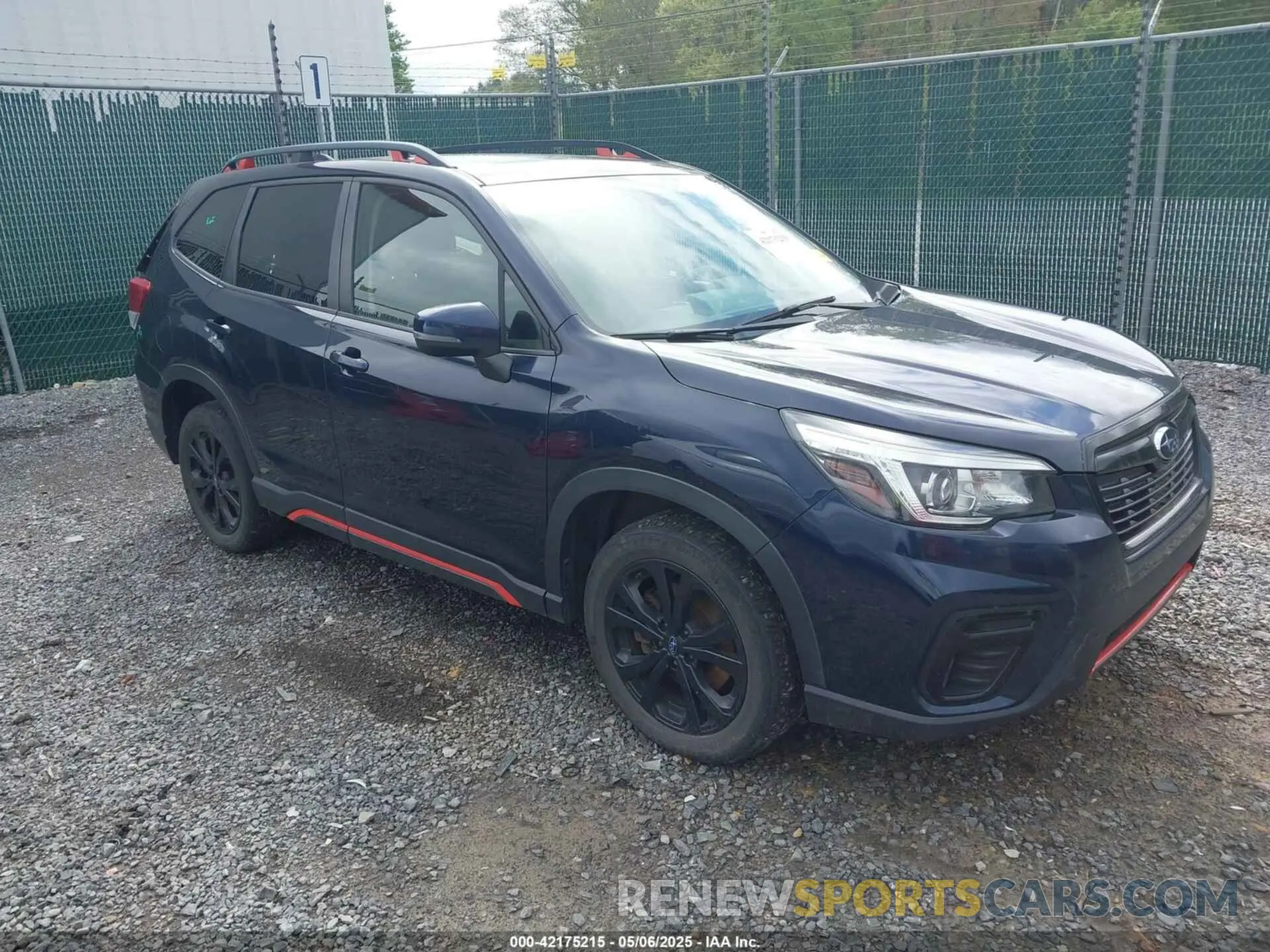 1 fotografías del automóvil dañado JF2SKAPC8KH476351 SUBARU FORESTER 2019