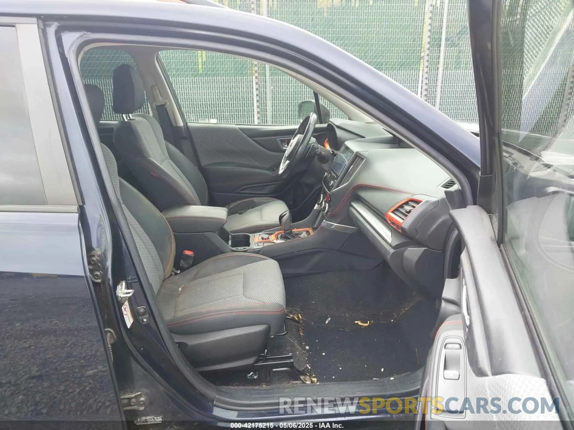 5 fotografías del automóvil dañado JF2SKAPC8KH476351 SUBARU FORESTER 2019