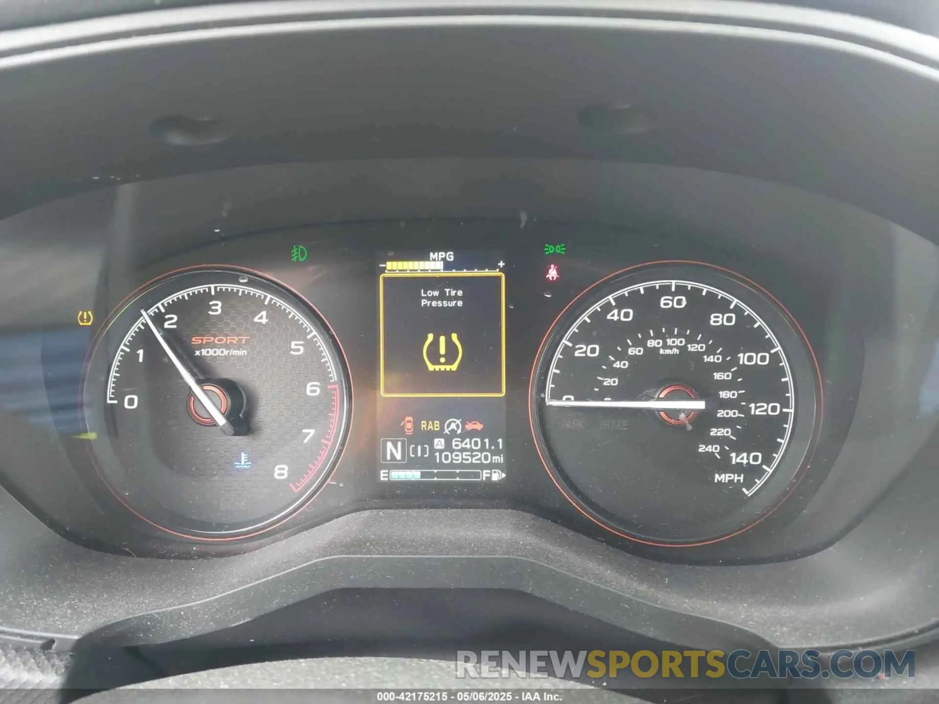 7 fotografías del automóvil dañado JF2SKAPC8KH476351 SUBARU FORESTER 2019