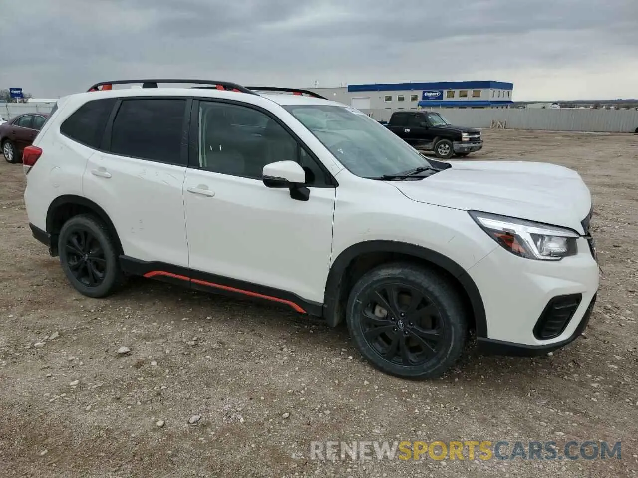 4 fotografías del automóvil dañado JF2SKAPC8KH512880 SUBARU FORESTER 2019
