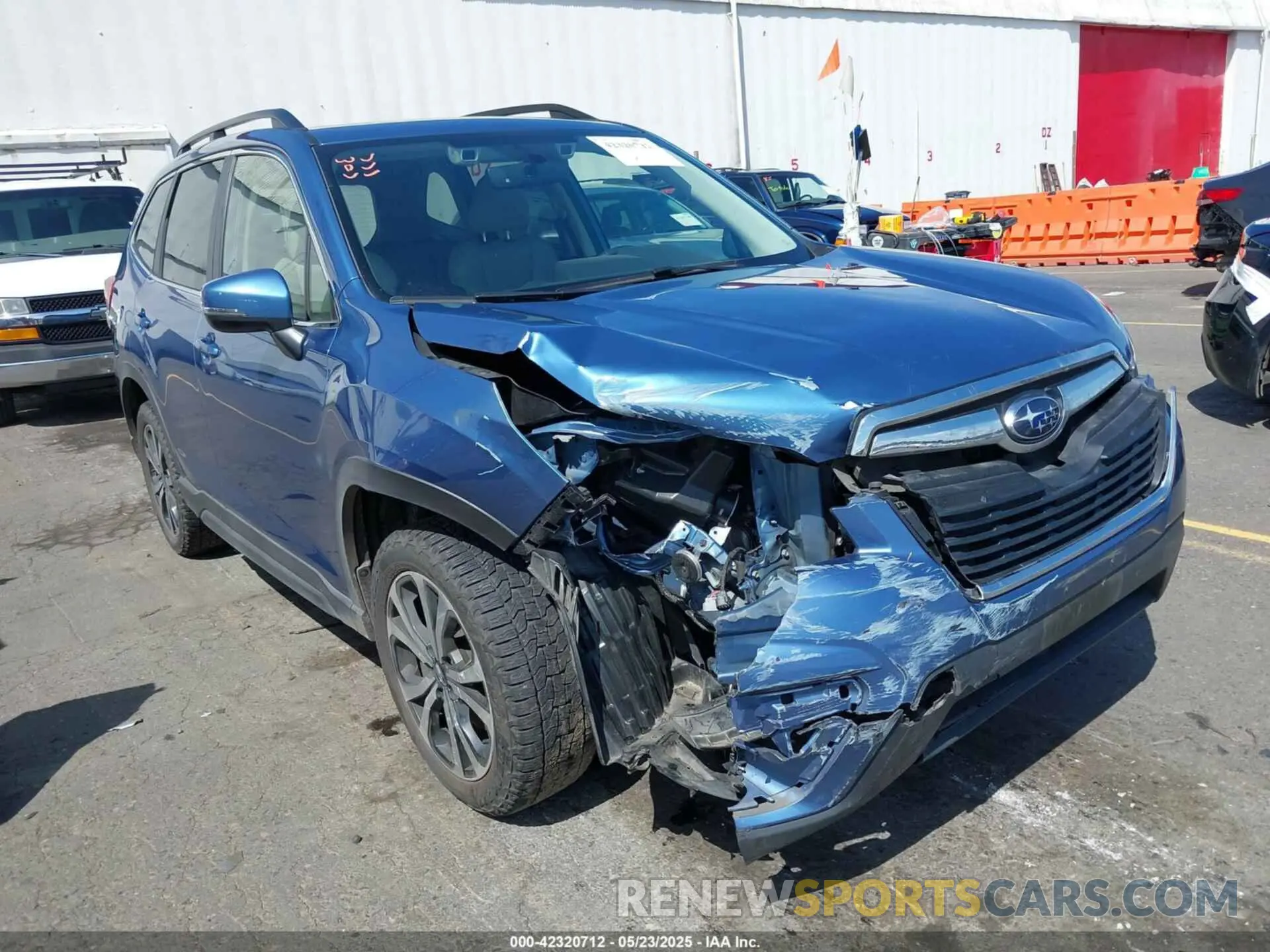 1 fotografías del automóvil dañado JF2SKASC5KH560361 SUBARU FORESTER 2019