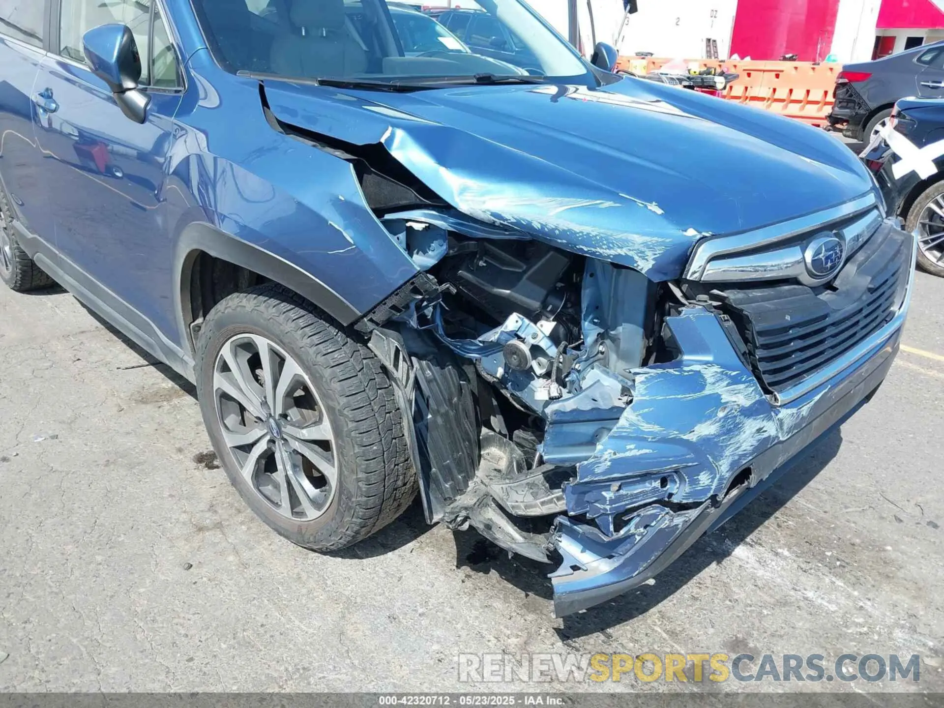 6 fotografías del automóvil dañado JF2SKASC5KH560361 SUBARU FORESTER 2019
