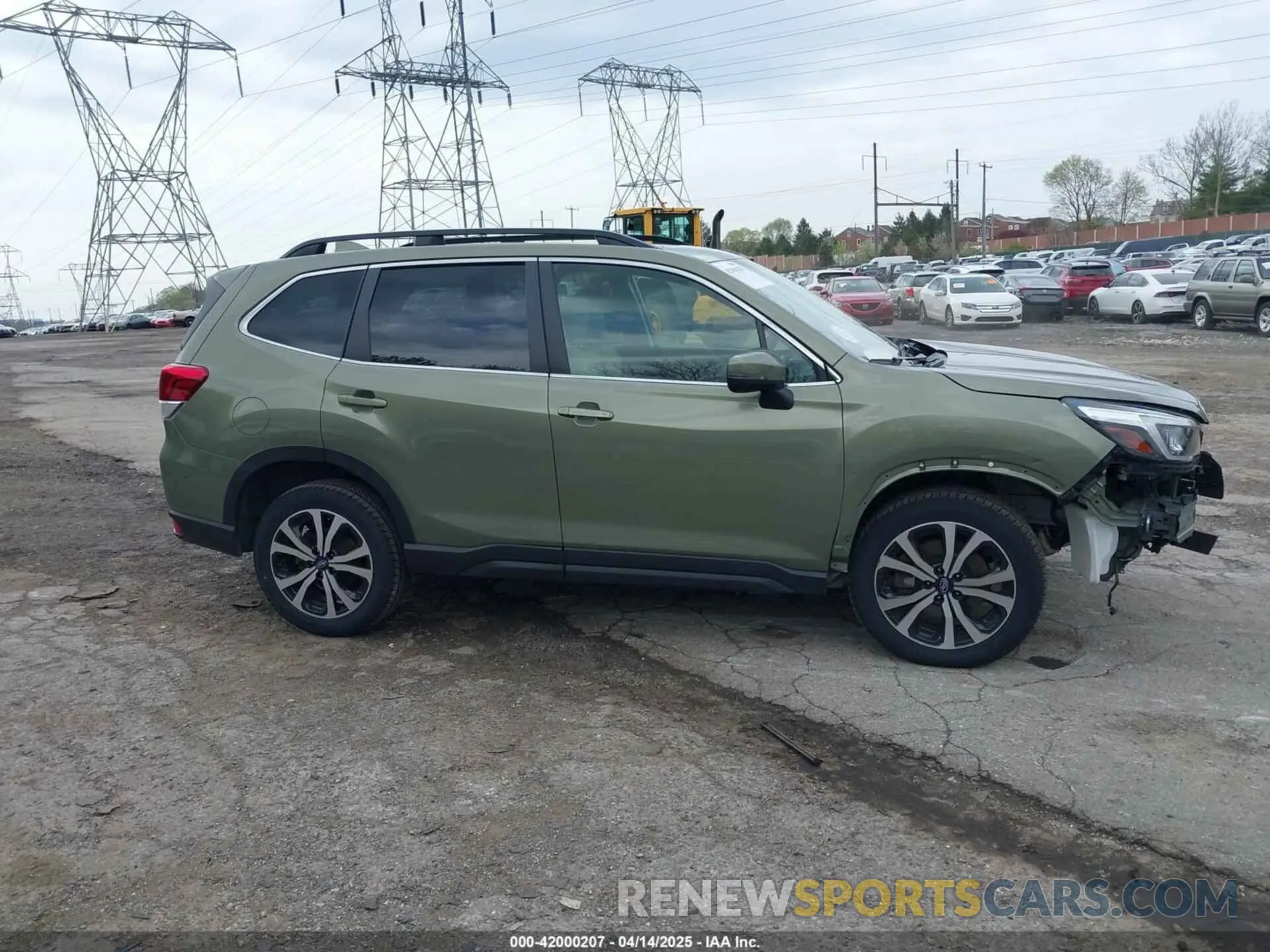 14 fotografías del automóvil dañado JF2SKASC6KH431965 SUBARU FORESTER 2019