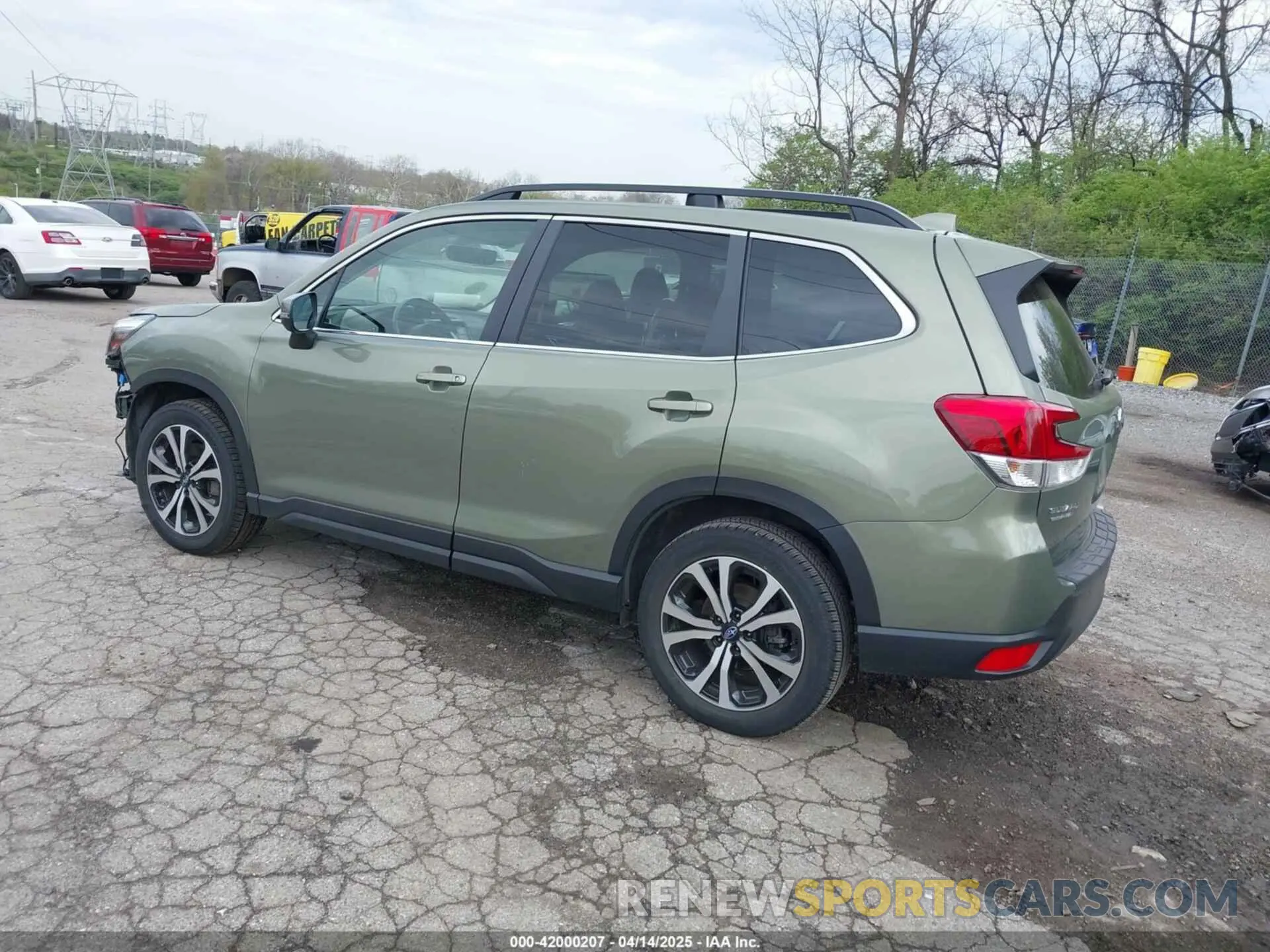3 fotografías del automóvil dañado JF2SKASC6KH431965 SUBARU FORESTER 2019