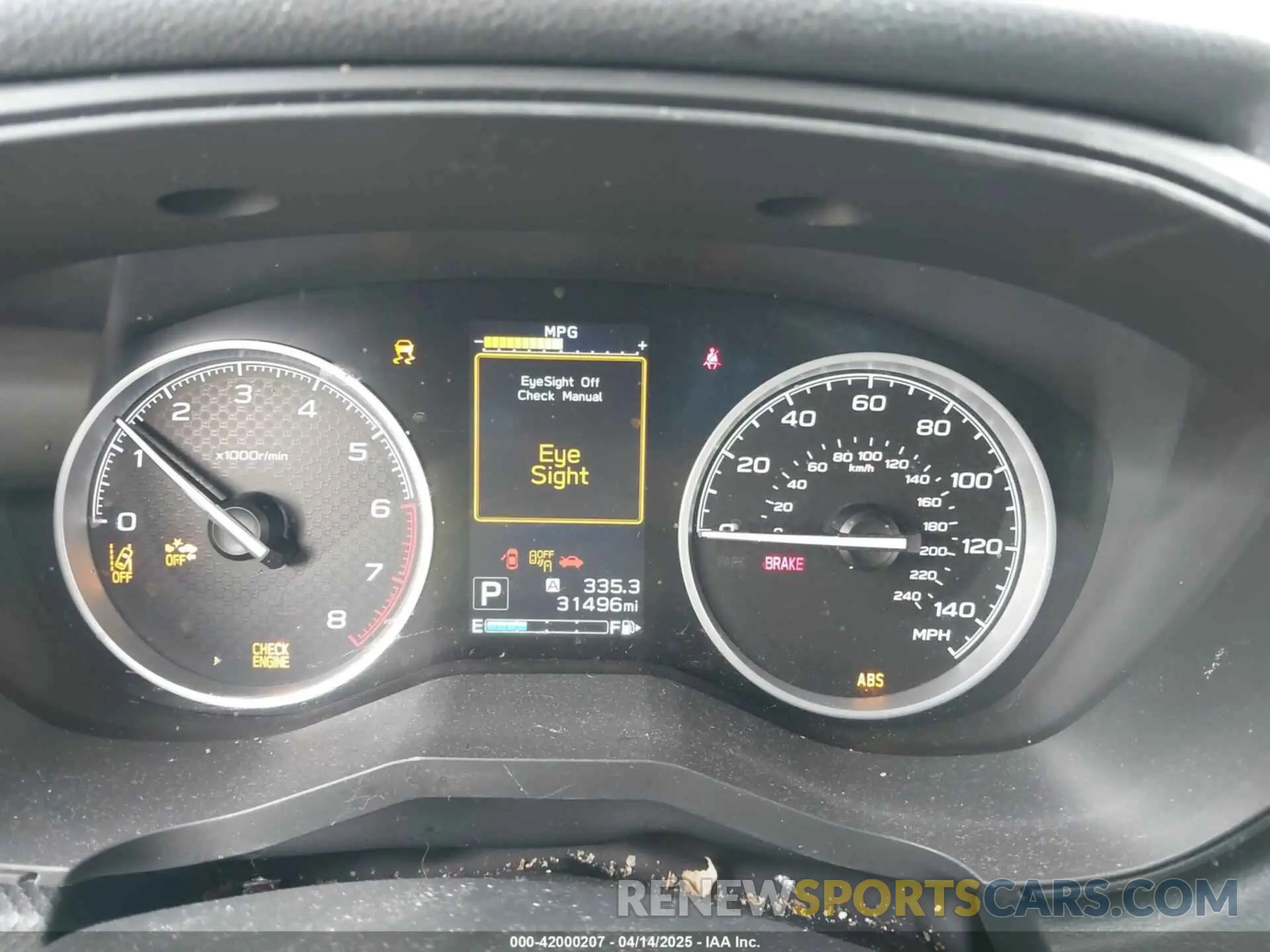 7 fotografías del automóvil dañado JF2SKASC6KH431965 SUBARU FORESTER 2019