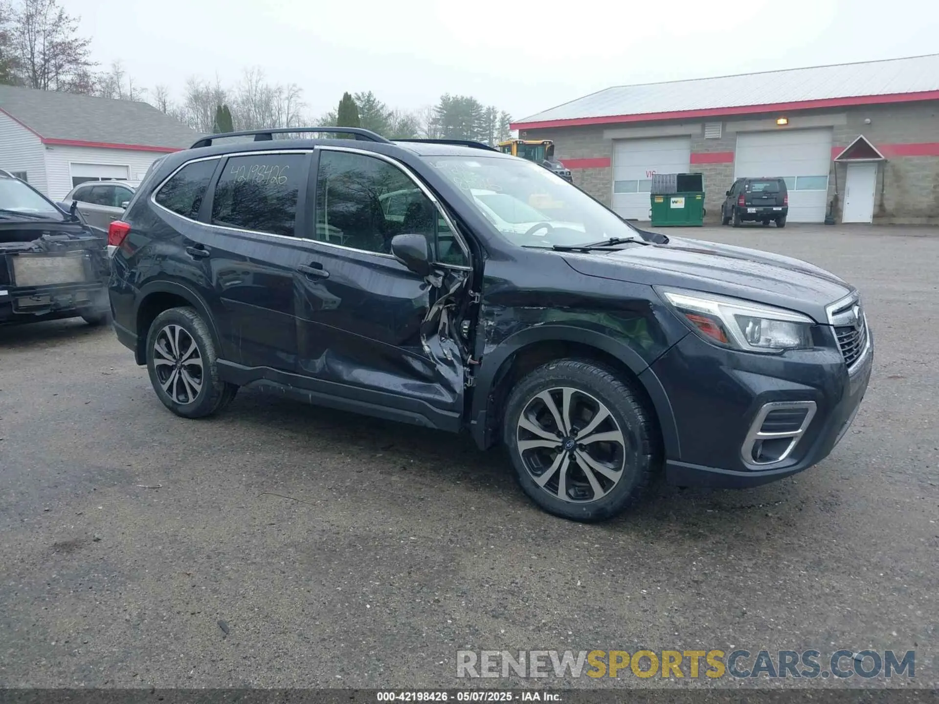13 fotografías del automóvil dañado JF2SKASC9KH460652 SUBARU FORESTER 2019