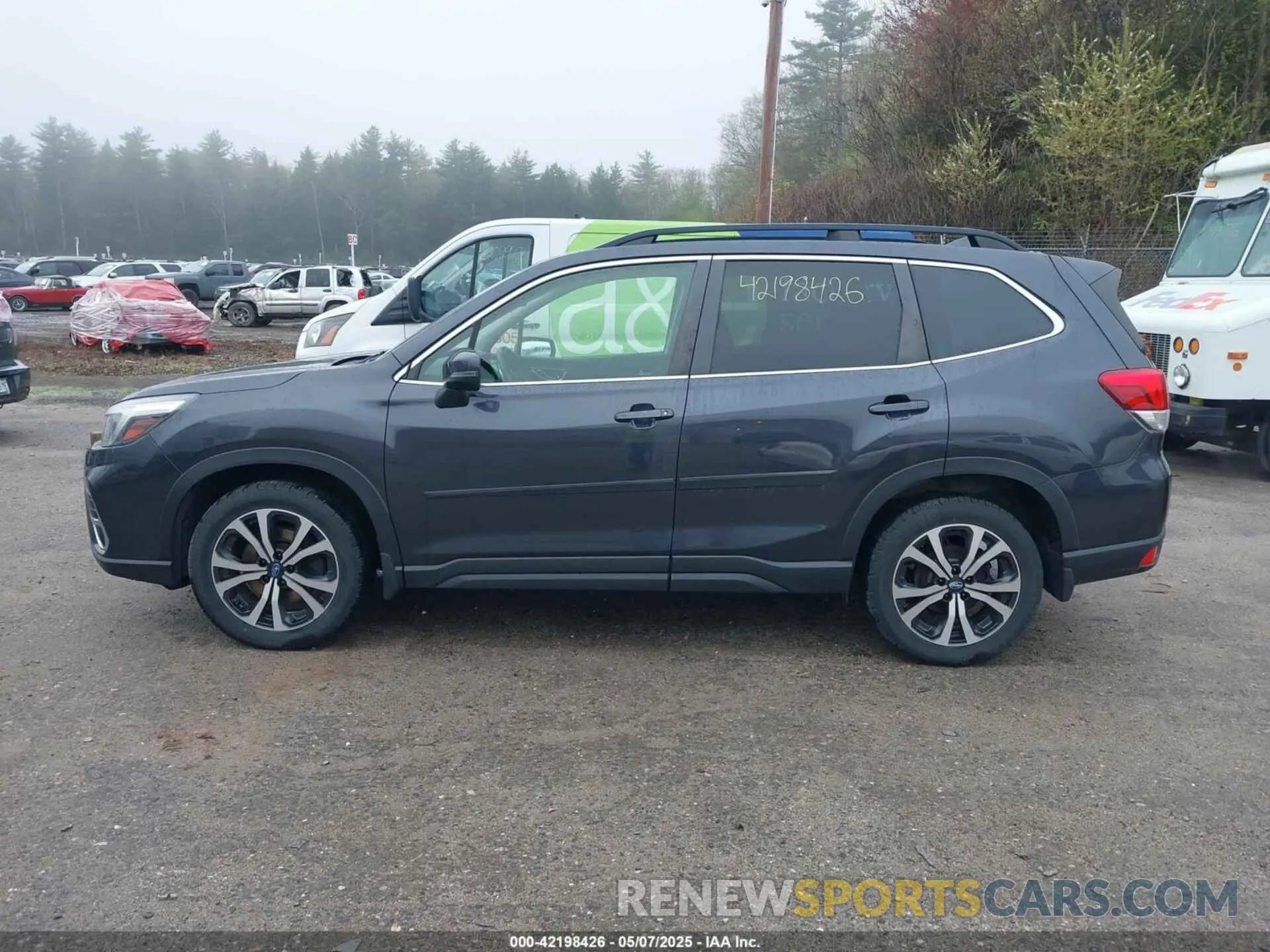 14 fotografías del automóvil dañado JF2SKASC9KH460652 SUBARU FORESTER 2019