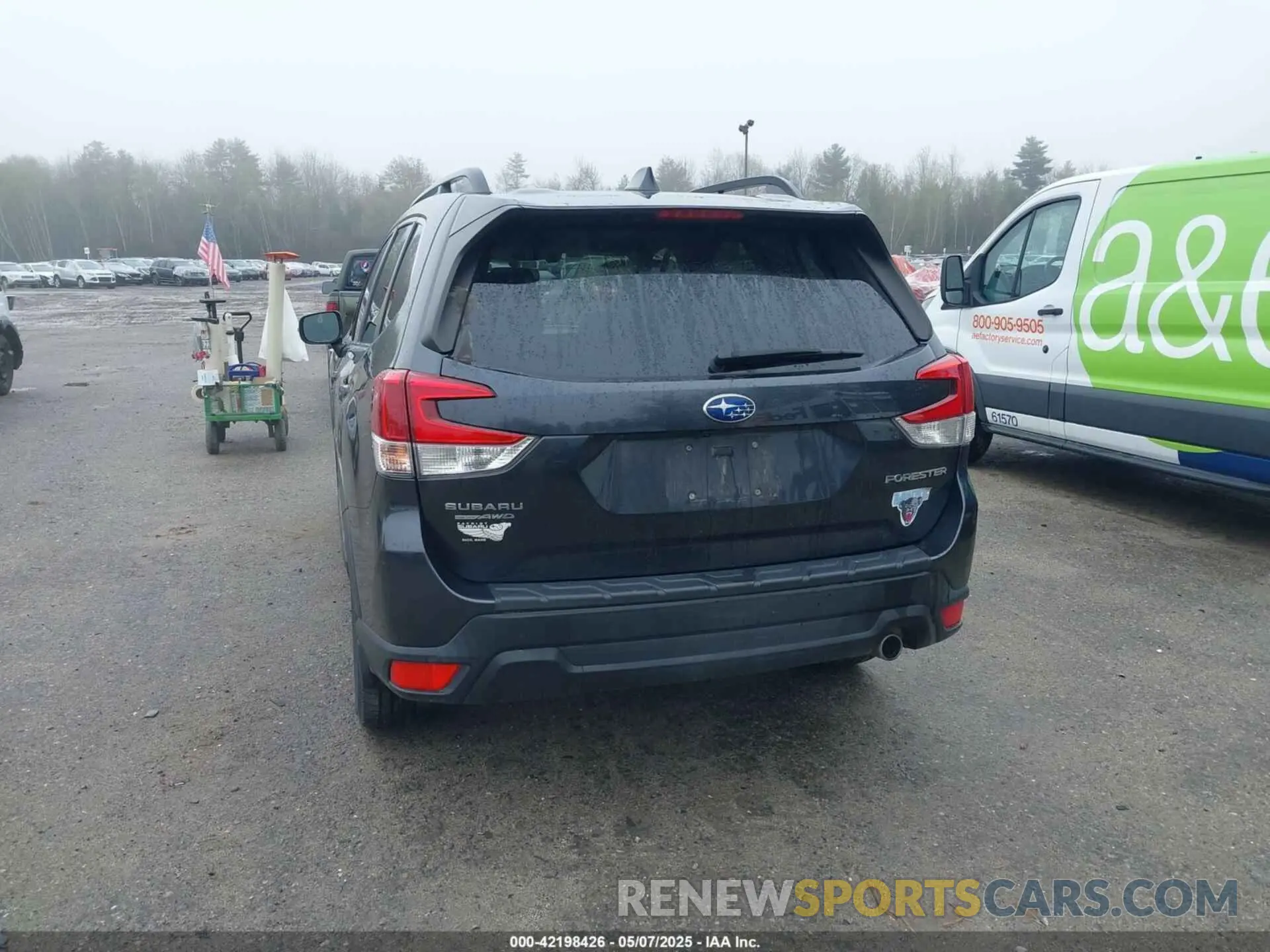 16 fotografías del automóvil dañado JF2SKASC9KH460652 SUBARU FORESTER 2019