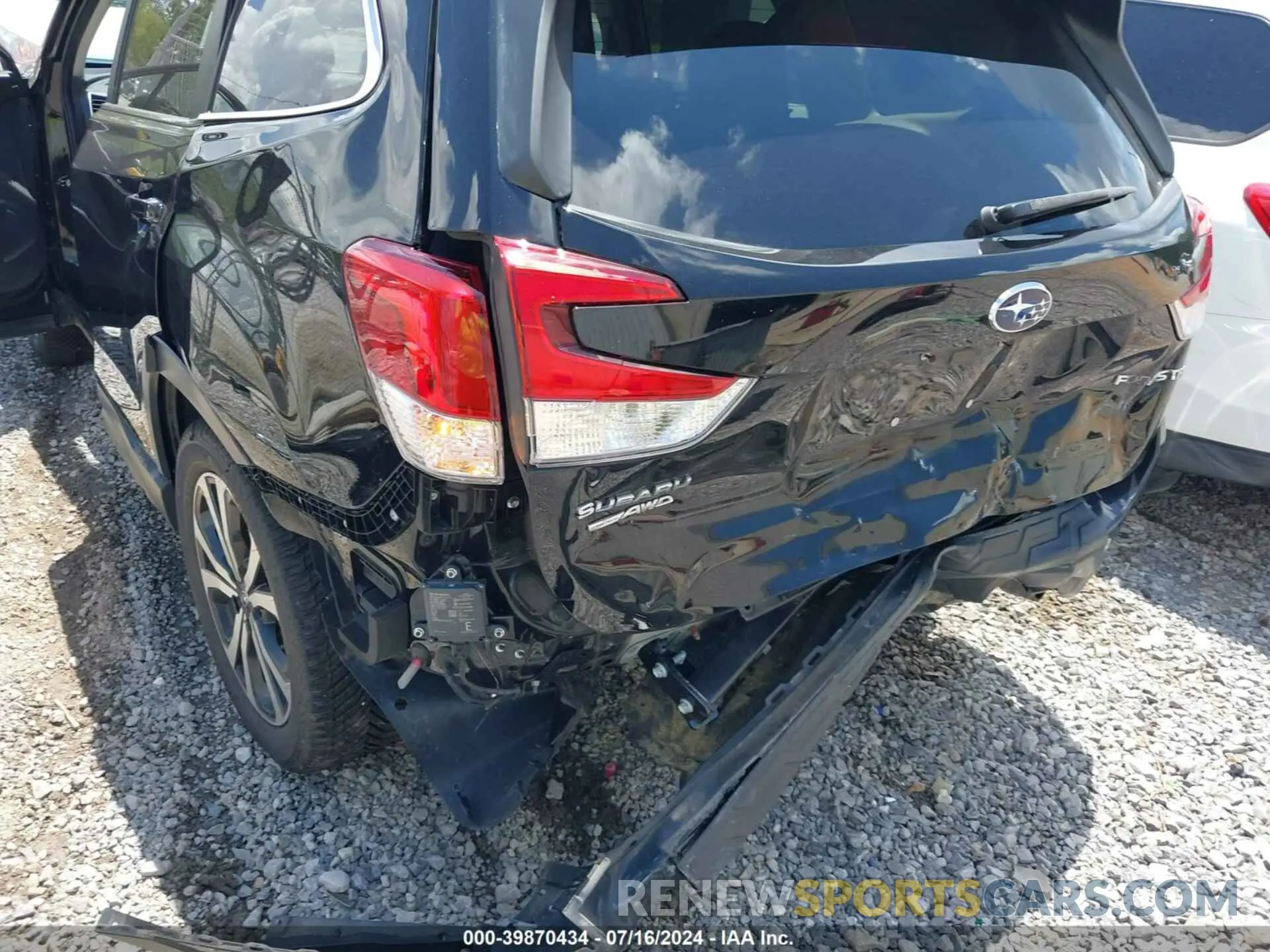 6 fotografías del automóvil dañado JF2SKASC9KH507159 SUBARU FORESTER 2019