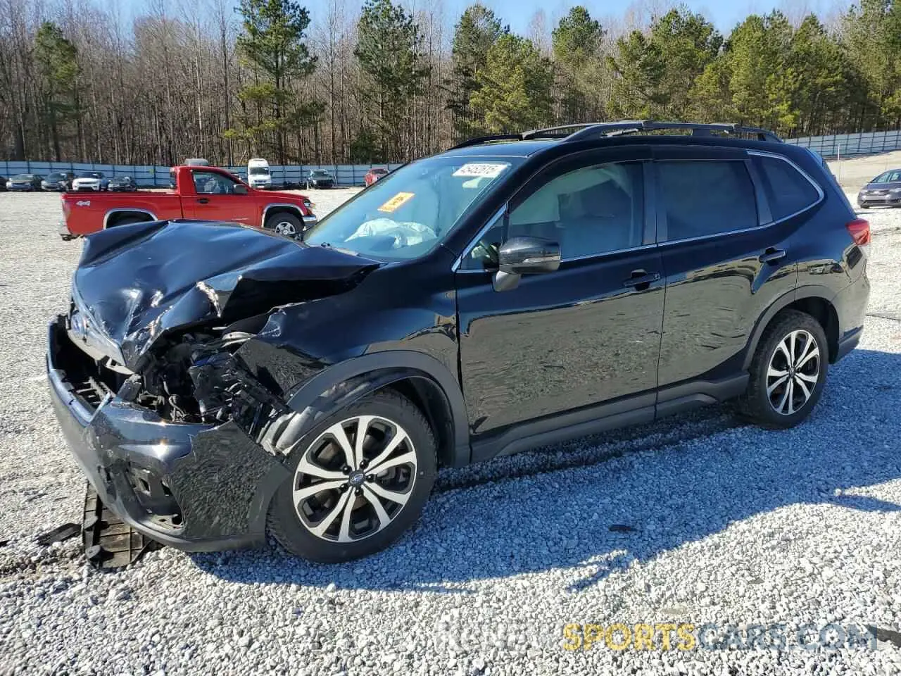 1 fotografías del automóvil dañado JF2SKAUC1KH456849 SUBARU FORESTER 2019