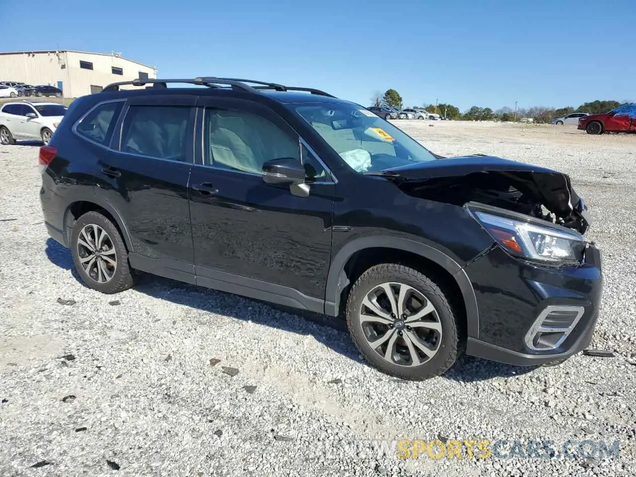 4 fotografías del automóvil dañado JF2SKAUC1KH456849 SUBARU FORESTER 2019