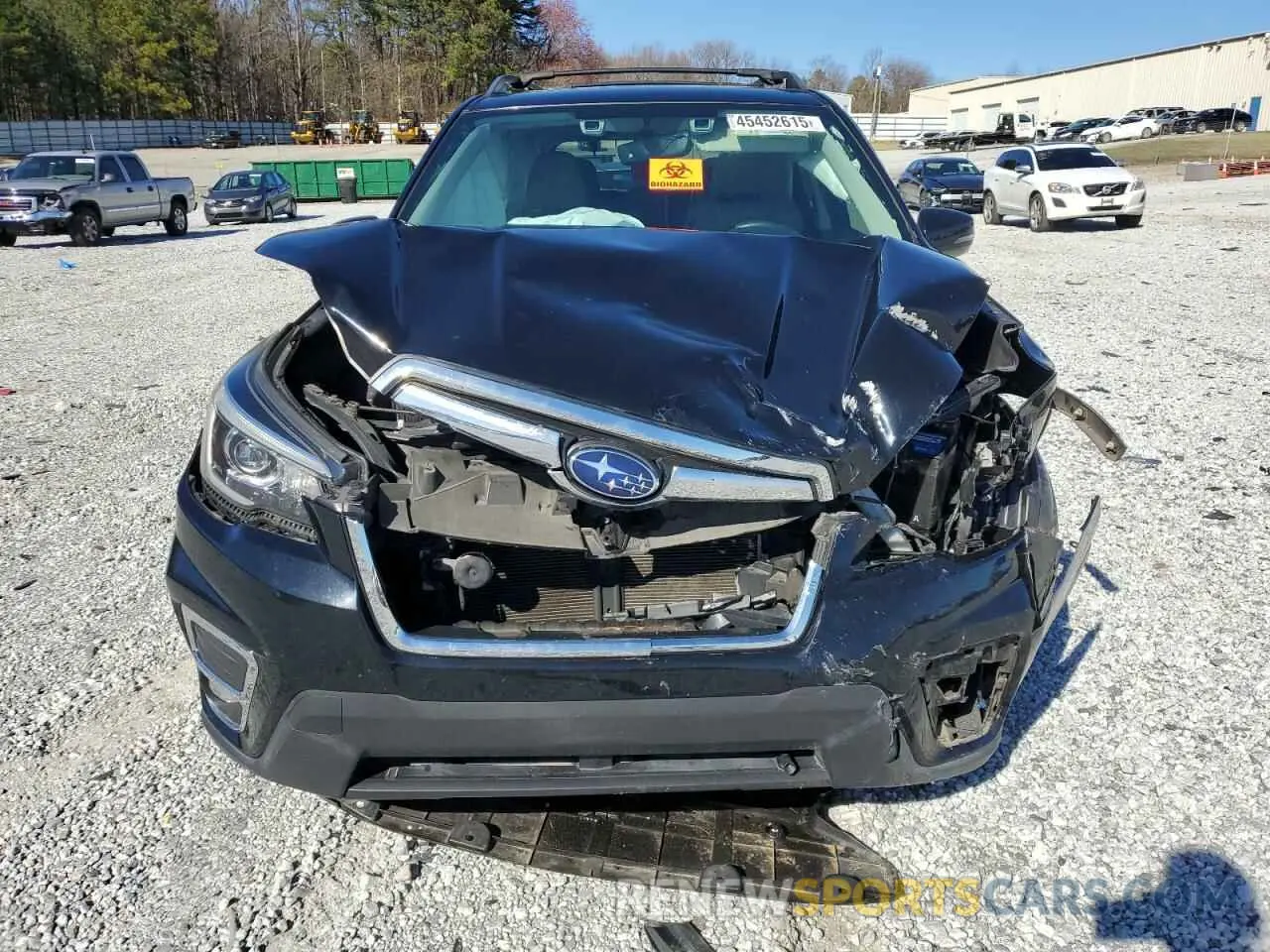 5 fotografías del automóvil dañado JF2SKAUC1KH456849 SUBARU FORESTER 2019