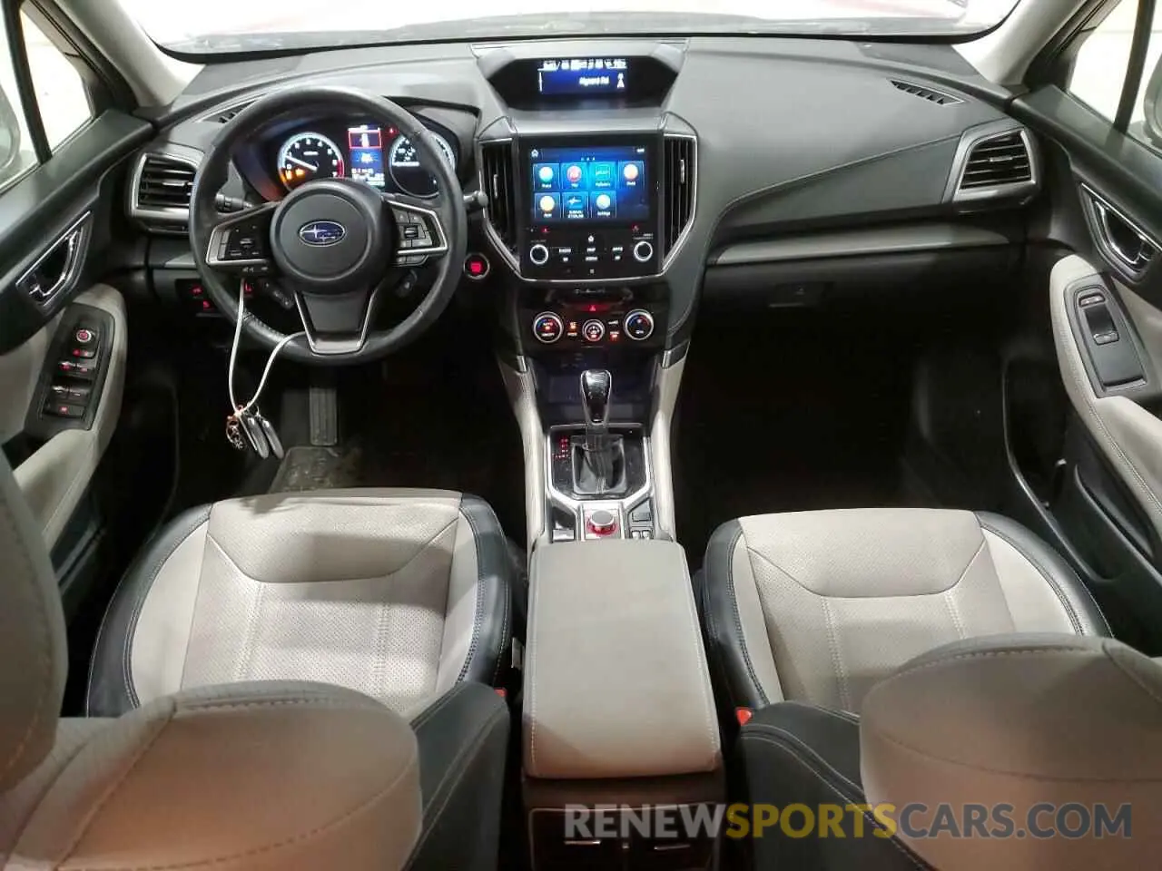 8 fotografías del automóvil dañado JF2SKAUC2KH536564 SUBARU FORESTER 2019