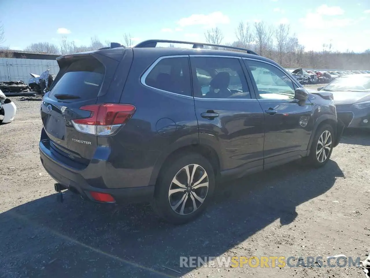 3 fotografías del automóvil dañado JF2SKAUC2KH544681 SUBARU FORESTER 2019