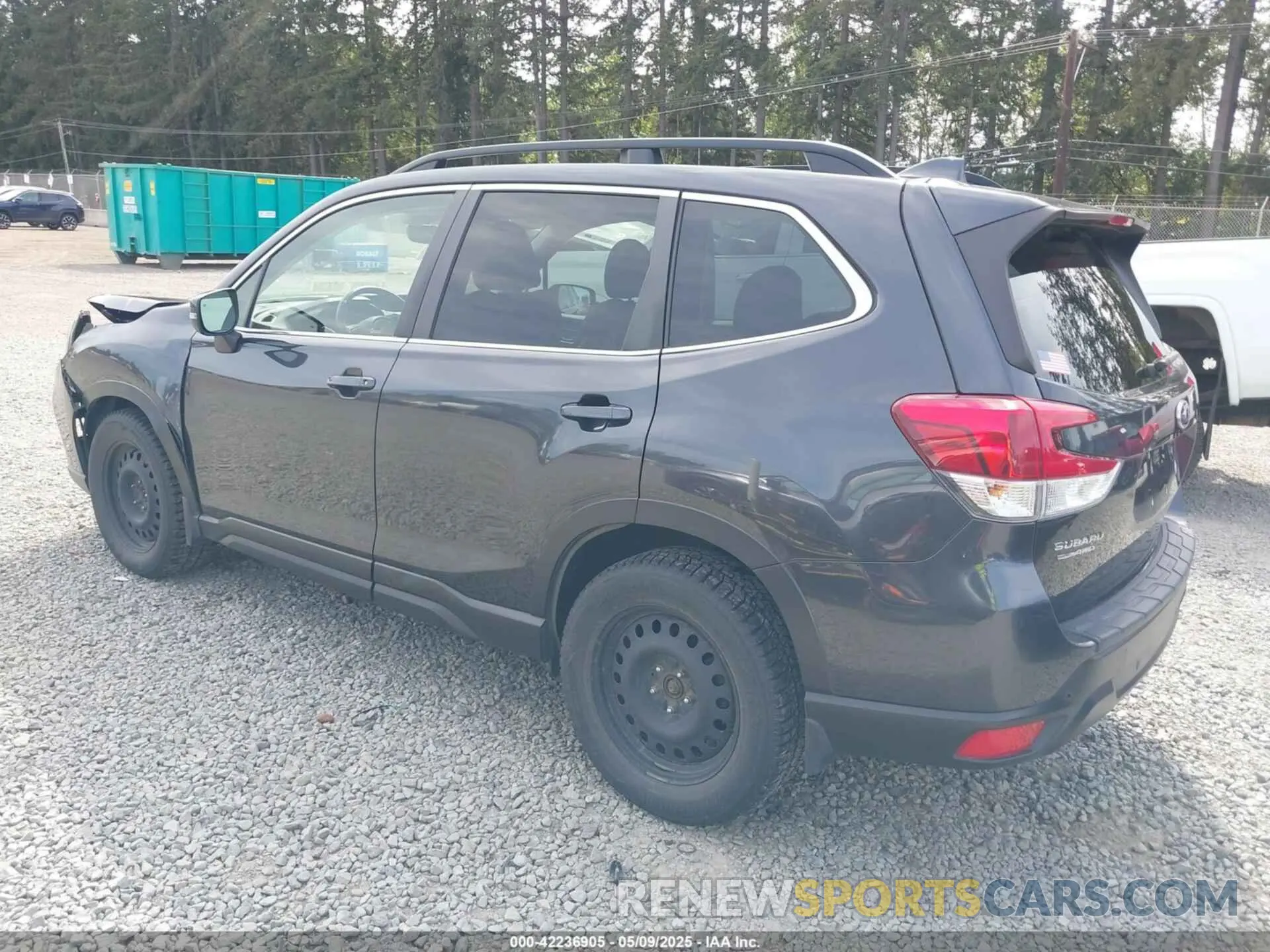 3 fotografías del automóvil dañado JF2SKAUC3KH526058 SUBARU FORESTER 2019