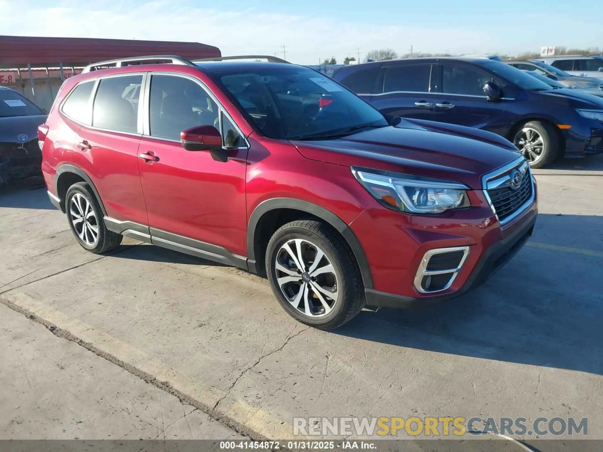 1 fotografías del automóvil dañado JF2SKAUC3KH590813 SUBARU FORESTER 2019