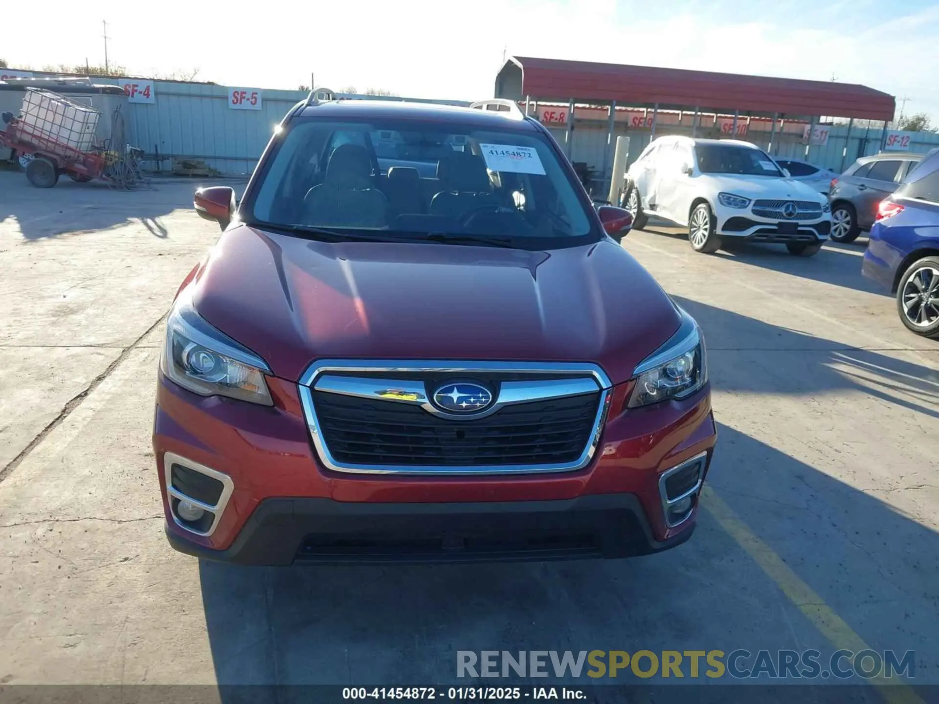 12 fotografías del automóvil dañado JF2SKAUC3KH590813 SUBARU FORESTER 2019