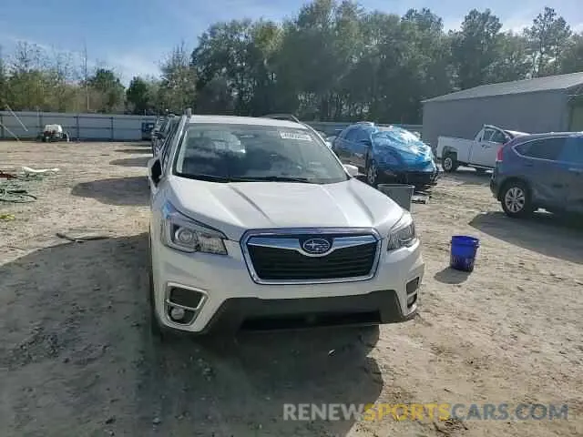 15 fotografías del automóvil dañado JF2SKAUC4KH403675 SUBARU FORESTER 2019