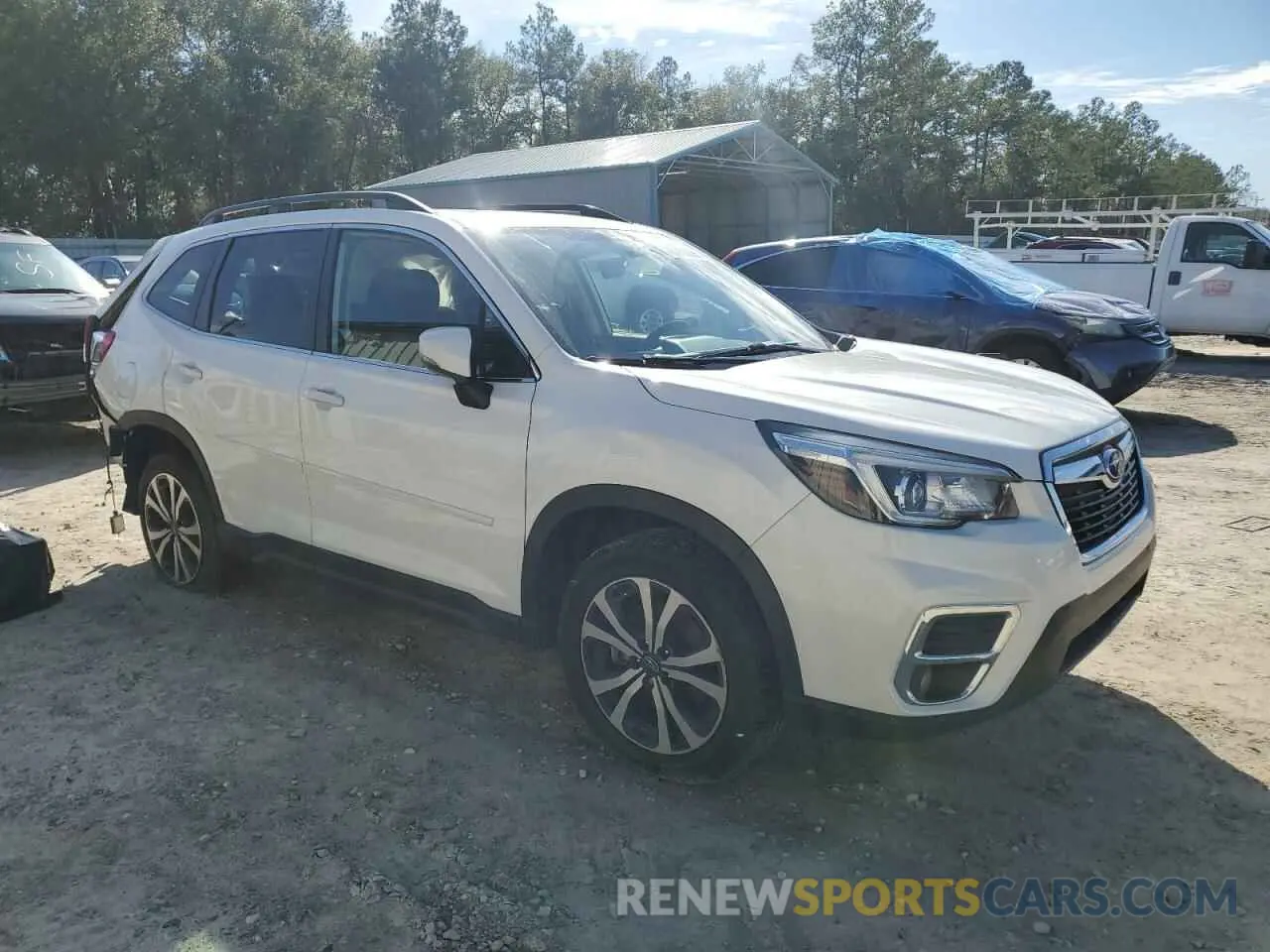 4 fotografías del automóvil dañado JF2SKAUC4KH403675 SUBARU FORESTER 2019