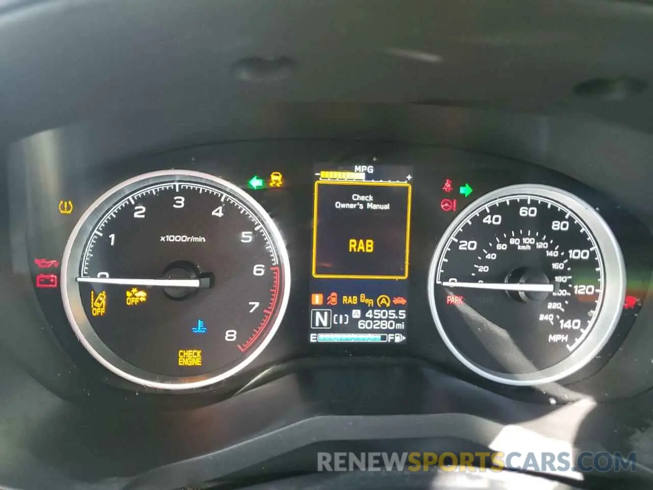 9 fotografías del automóvil dañado JF2SKAUC4KH403675 SUBARU FORESTER 2019