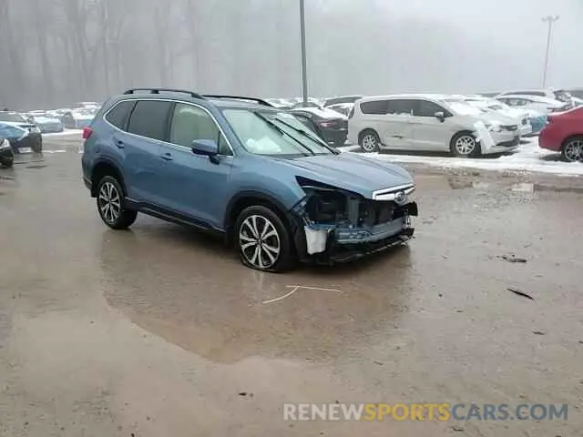 11 fotografías del automóvil dañado JF2SKAUC4KH434716 SUBARU FORESTER 2019