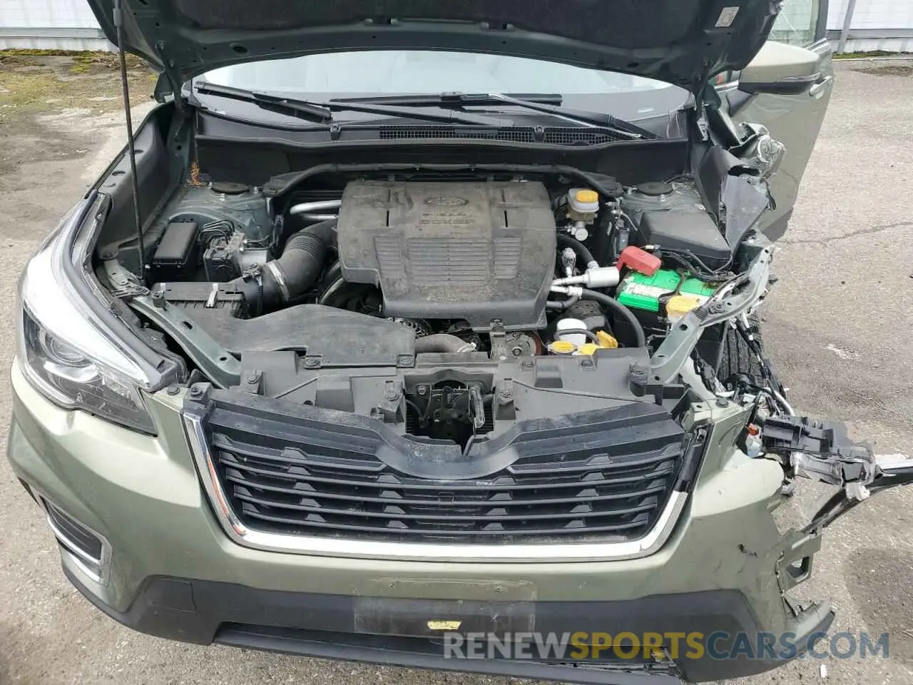 12 fotografías del automóvil dañado JF2SKAUC4KH496567 SUBARU FORESTER 2019