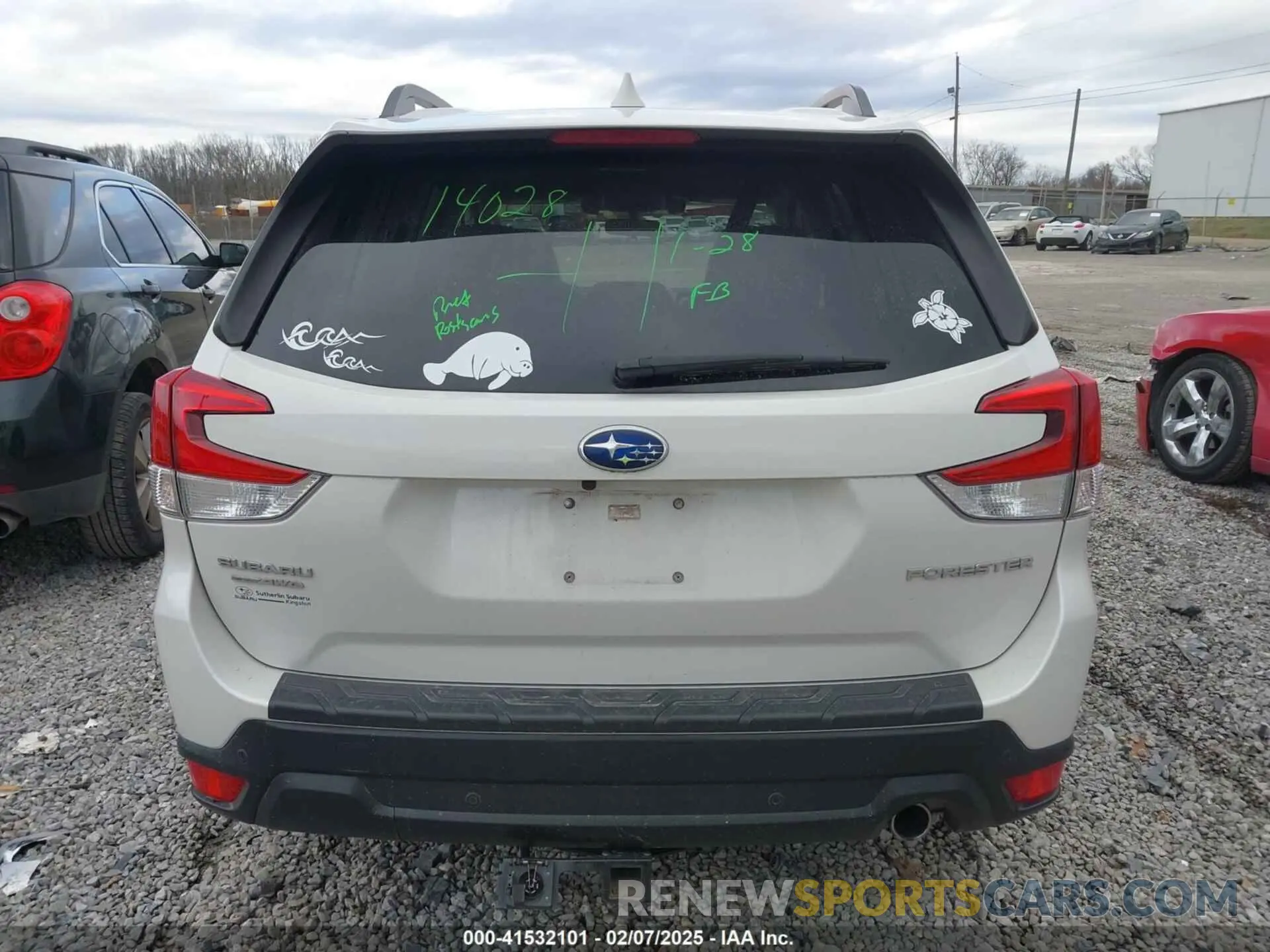 16 fotografías del automóvil dañado JF2SKAUC6KH507794 SUBARU FORESTER 2019