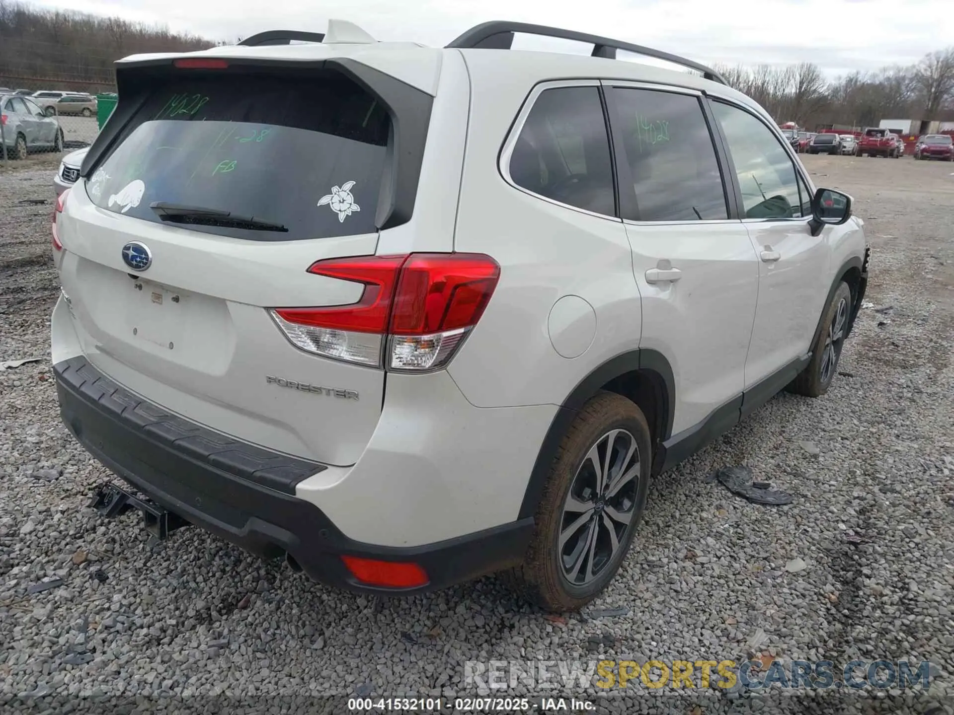 4 fotografías del automóvil dañado JF2SKAUC6KH507794 SUBARU FORESTER 2019