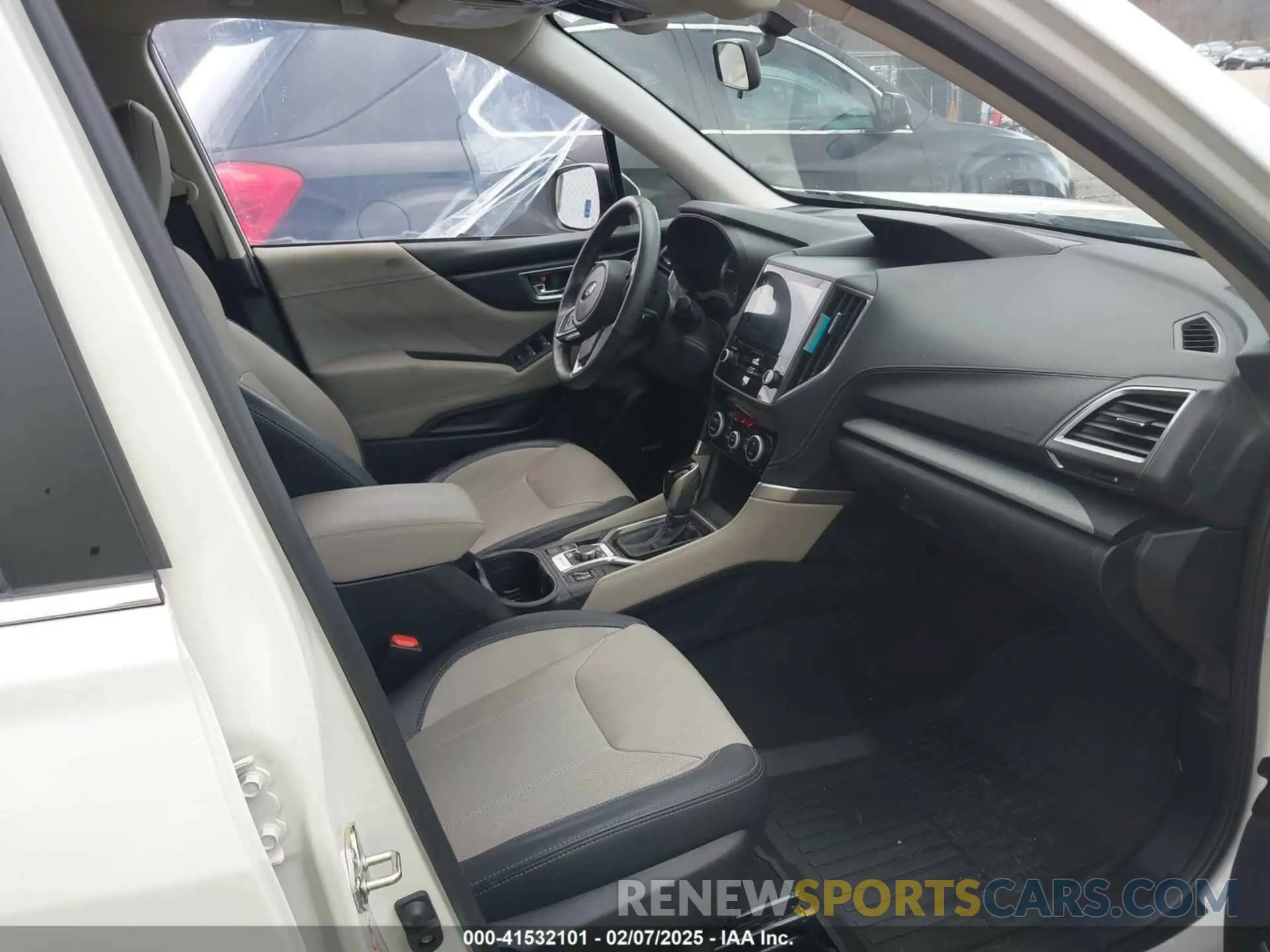 5 fotografías del automóvil dañado JF2SKAUC6KH507794 SUBARU FORESTER 2019