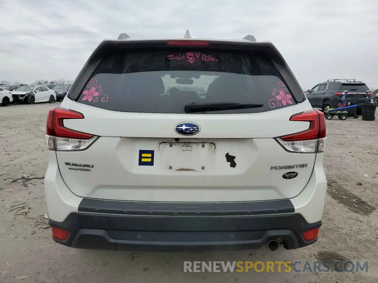 6 fotografías del automóvil dañado JF2SKAUC6KH568918 SUBARU FORESTER 2019