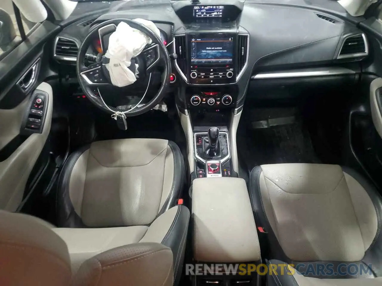 8 fotografías del automóvil dañado JF2SKAUC7KH445371 SUBARU FORESTER 2019