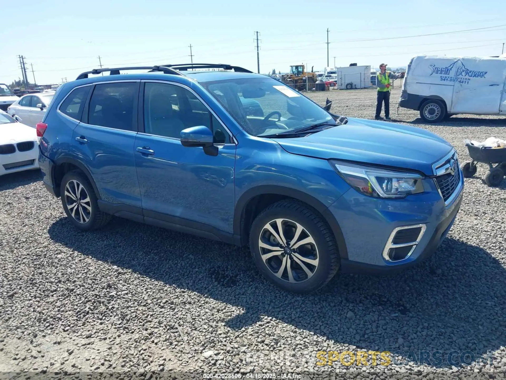 1 fotografías del automóvil dañado JF2SKAUC7KH552131 SUBARU FORESTER 2019