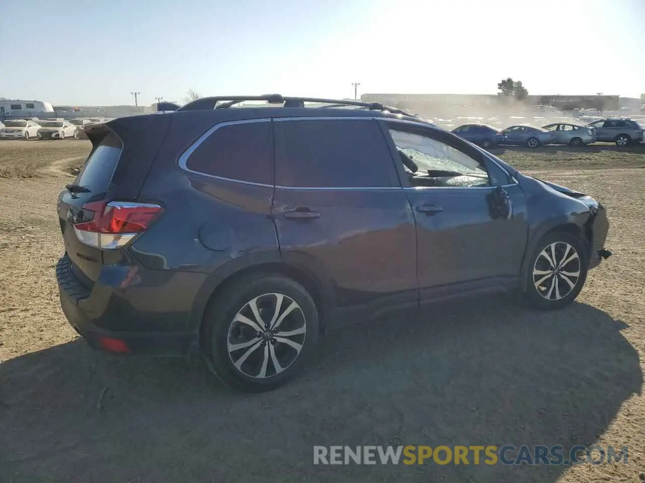 3 fotografías del automóvil dañado JF2SKAUC8KH427719 SUBARU FORESTER 2019