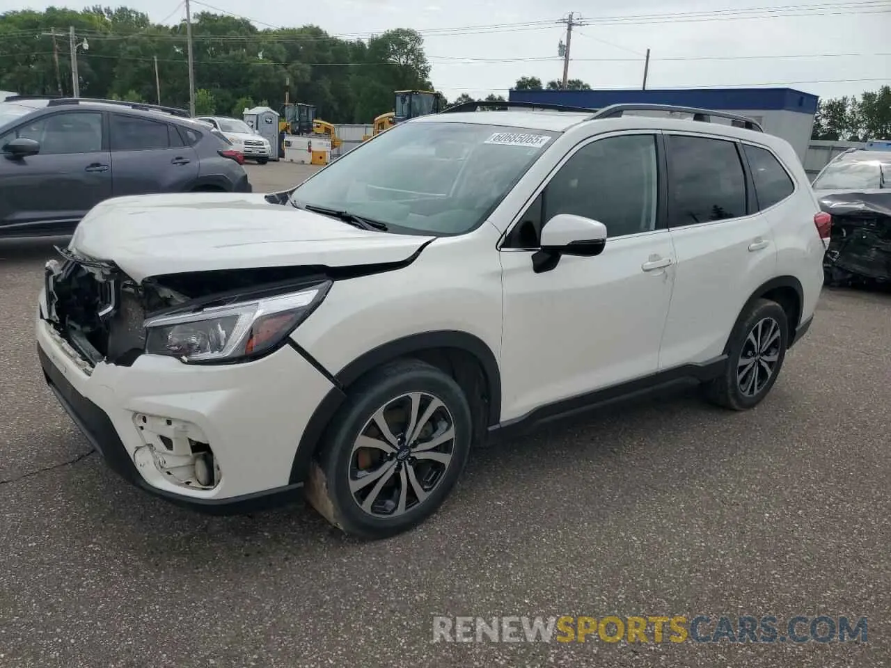 1 fotografías del automóvil dañado JF2SKAUC8KH478671 SUBARU FORESTER 2019