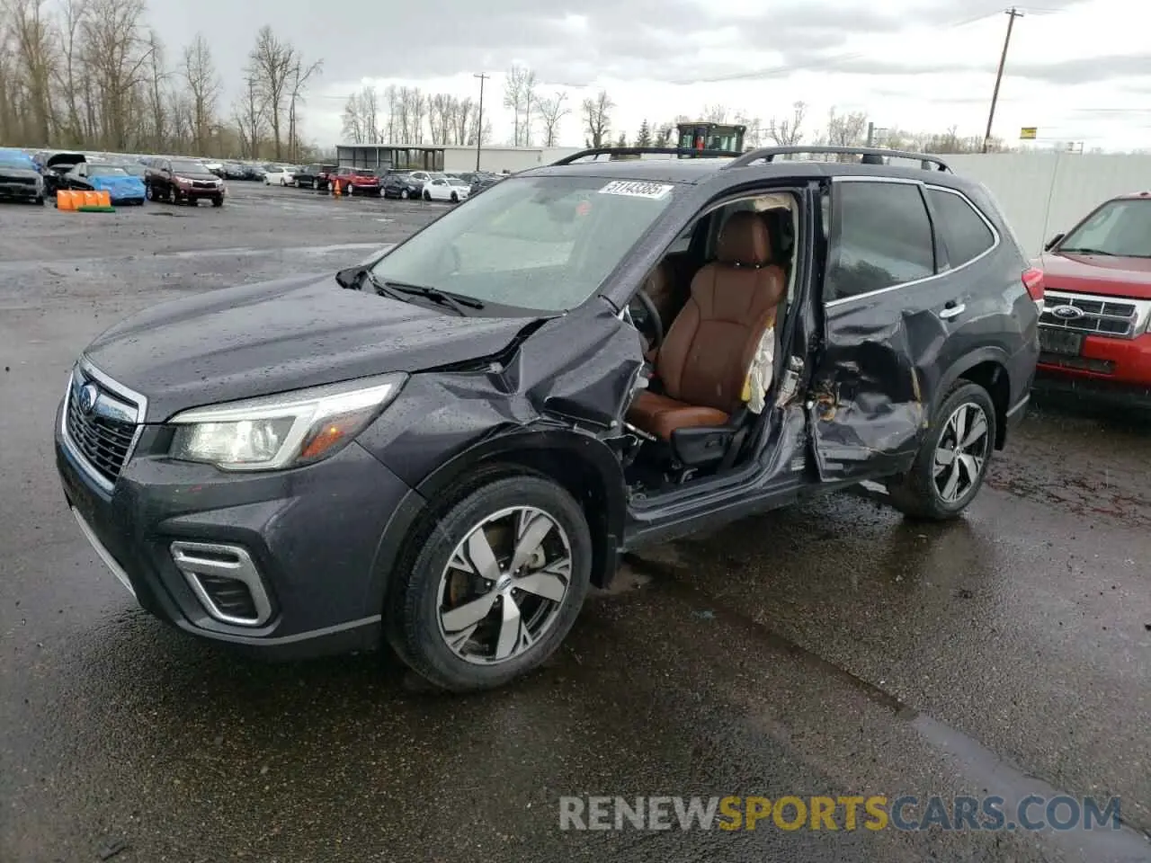 1 fotografías del automóvil dañado JF2SKAWC3KH417449 SUBARU FORESTER 2019