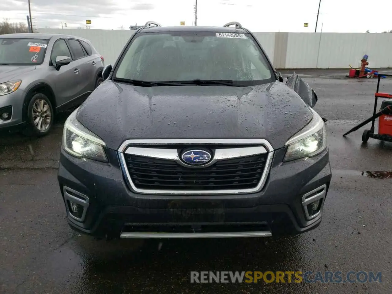 5 fotografías del automóvil dañado JF2SKAWC3KH417449 SUBARU FORESTER 2019