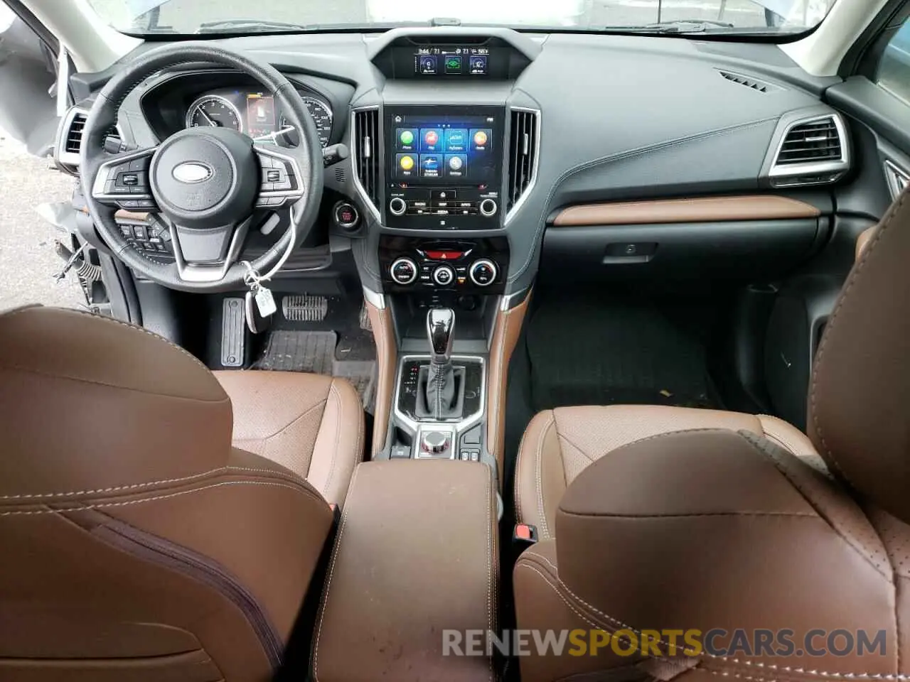 8 fotografías del automóvil dañado JF2SKAWC3KH417449 SUBARU FORESTER 2019