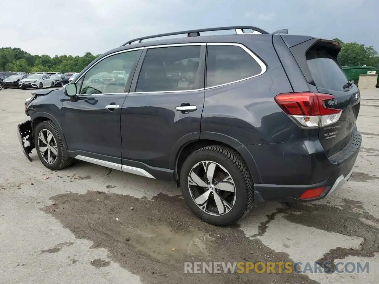 2 fotografías del automóvil dañado JF2SKAWC5KH410146 SUBARU FORESTER 2019