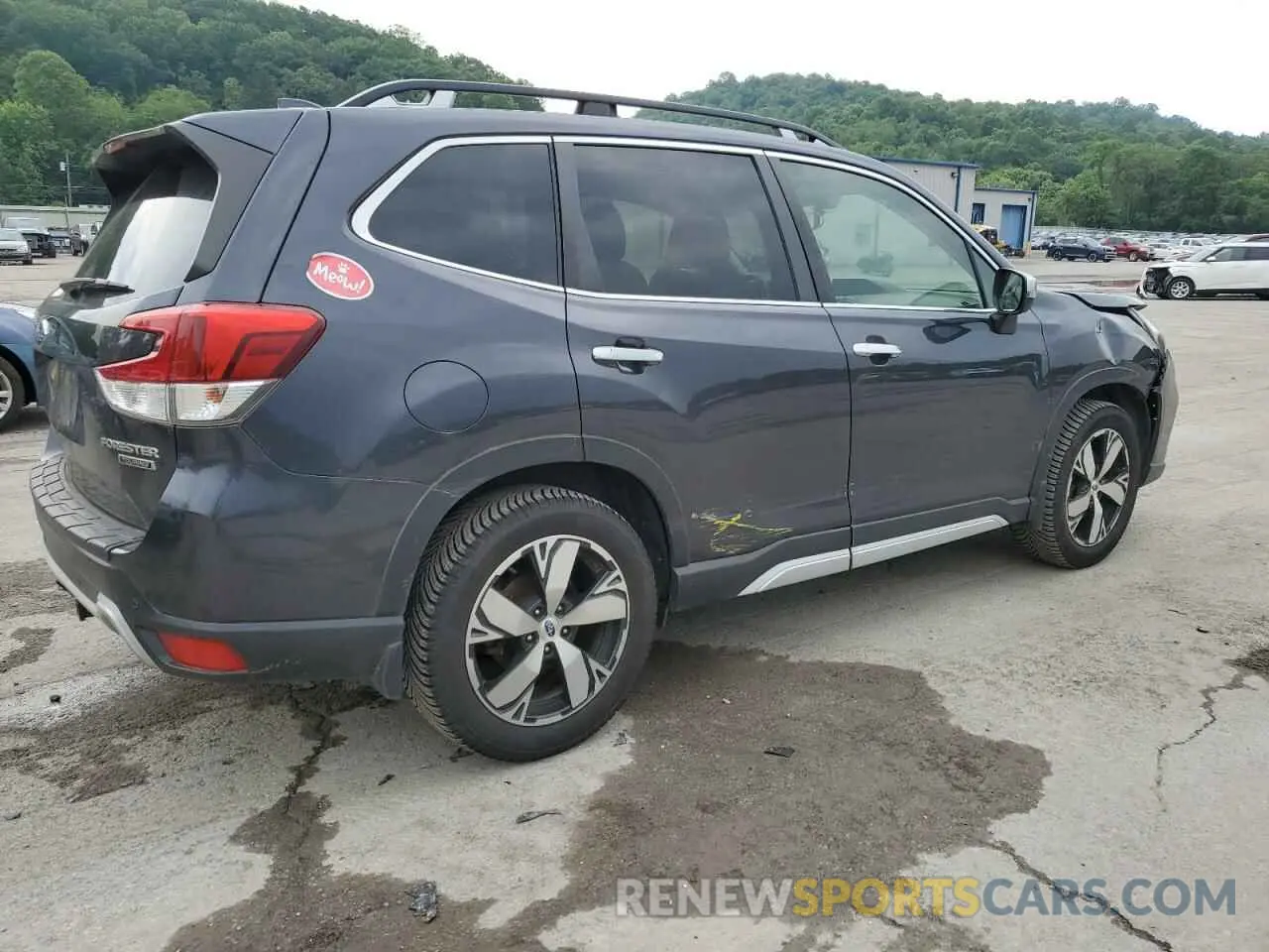 3 fotografías del automóvil dañado JF2SKAWC5KH410146 SUBARU FORESTER 2019
