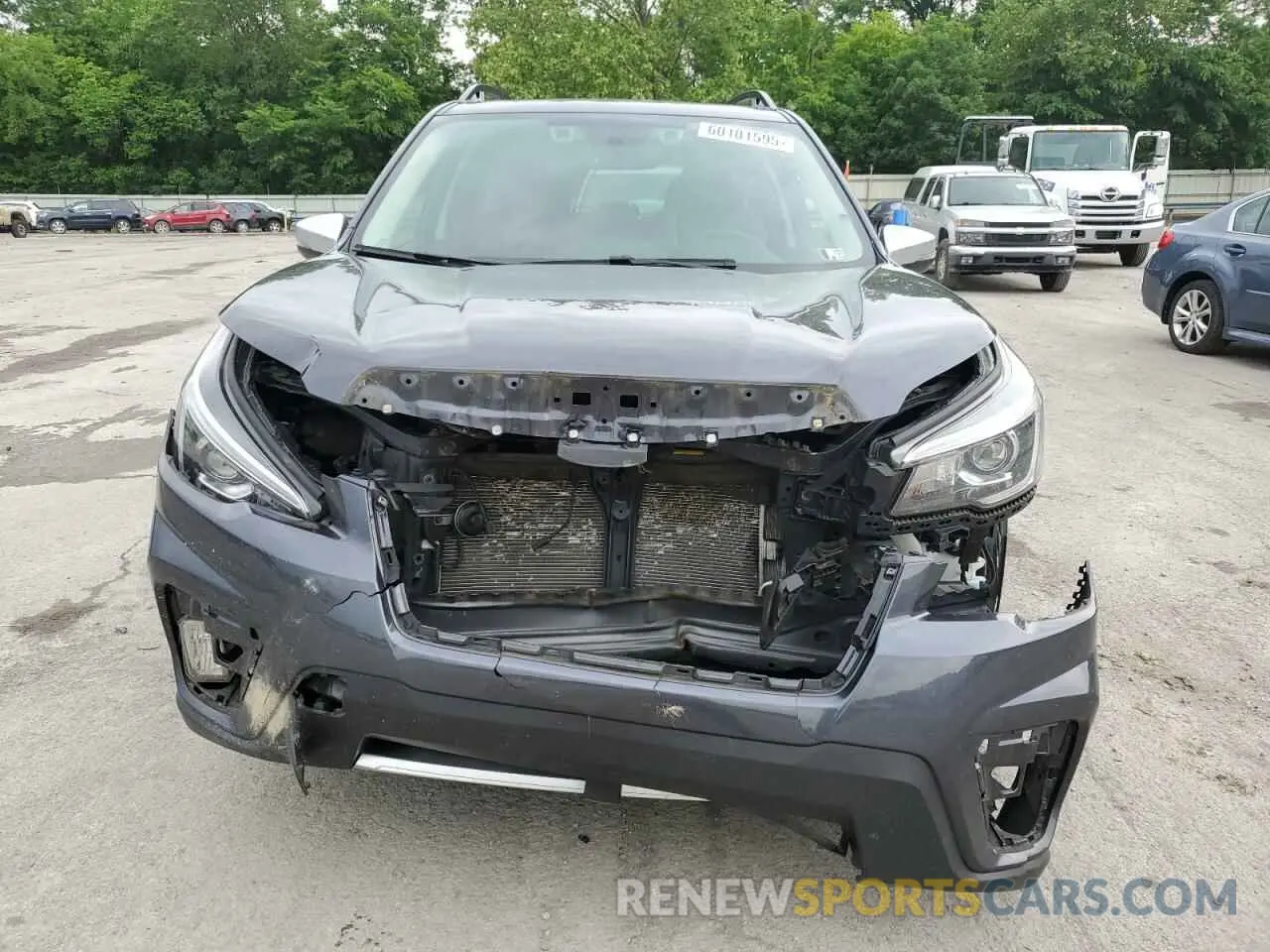 5 fotografías del automóvil dañado JF2SKAWC5KH410146 SUBARU FORESTER 2019