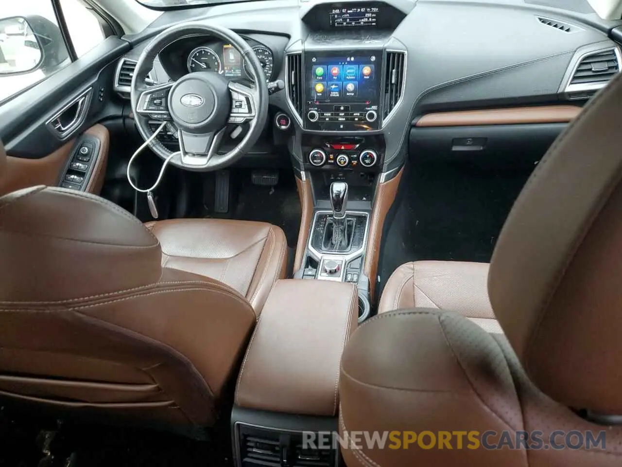 8 fotografías del automóvil dañado JF2SKAWC5KH410146 SUBARU FORESTER 2019