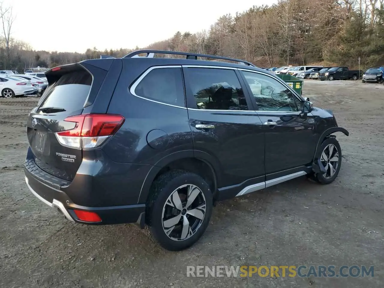 3 fotografías del automóvil dañado JF2SKAWC5KH450906 SUBARU FORESTER 2019