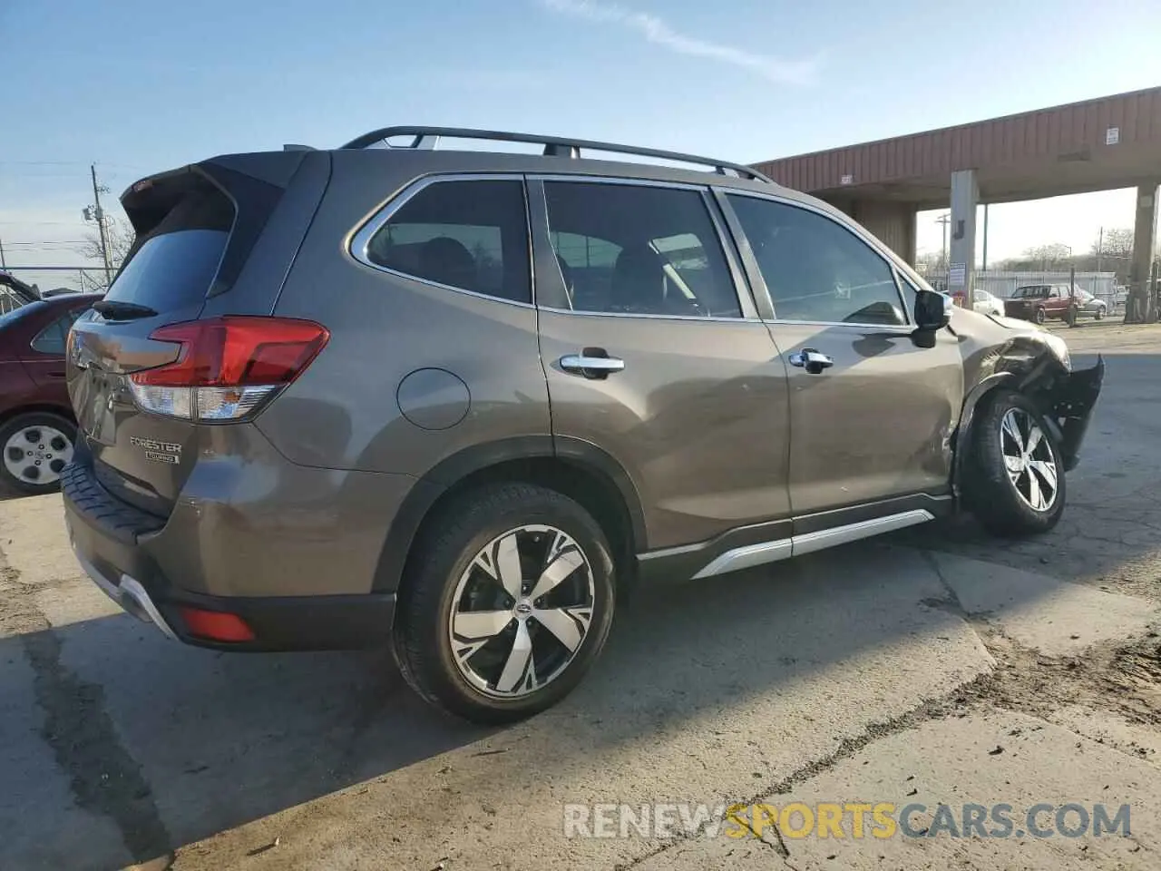 3 fotografías del automóvil dañado JF2SKAWC6KH546687 SUBARU FORESTER 2019