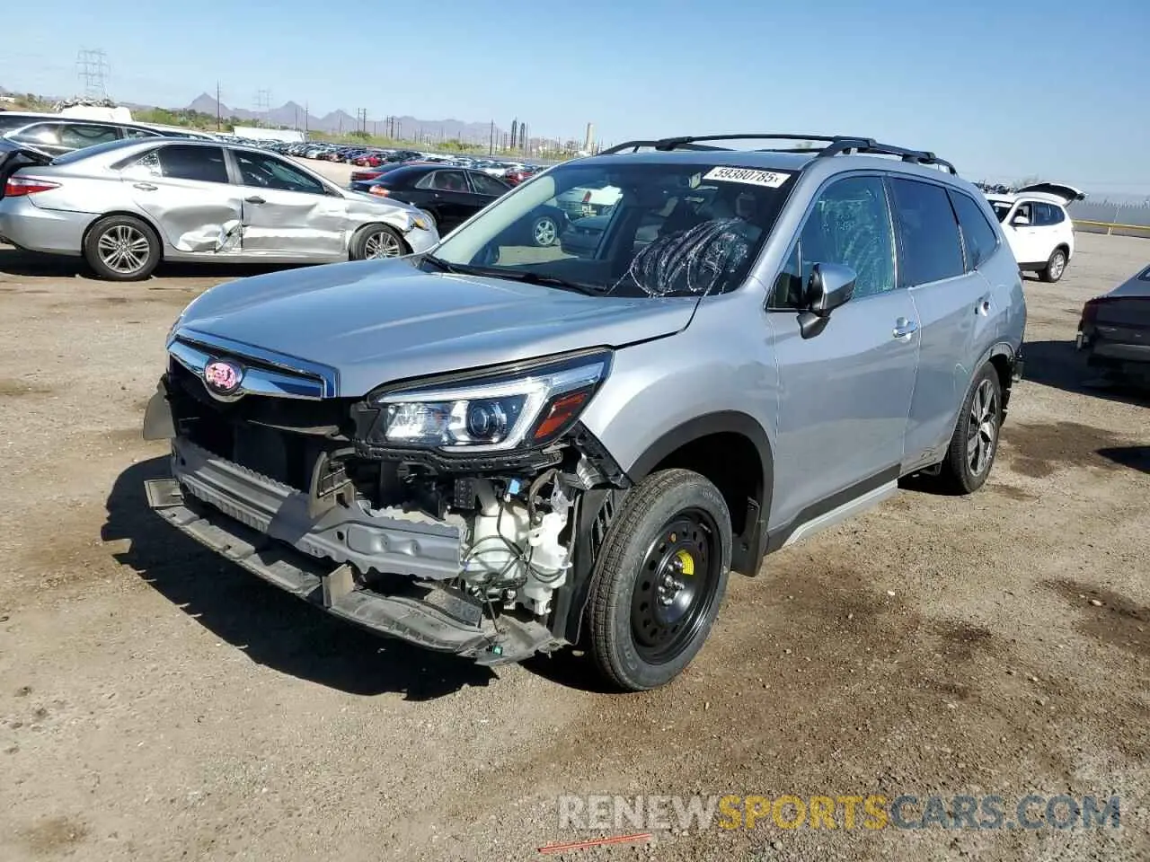 1 fotografías del automóvil dañado JF2SKAWC7KH540137 SUBARU FORESTER 2019