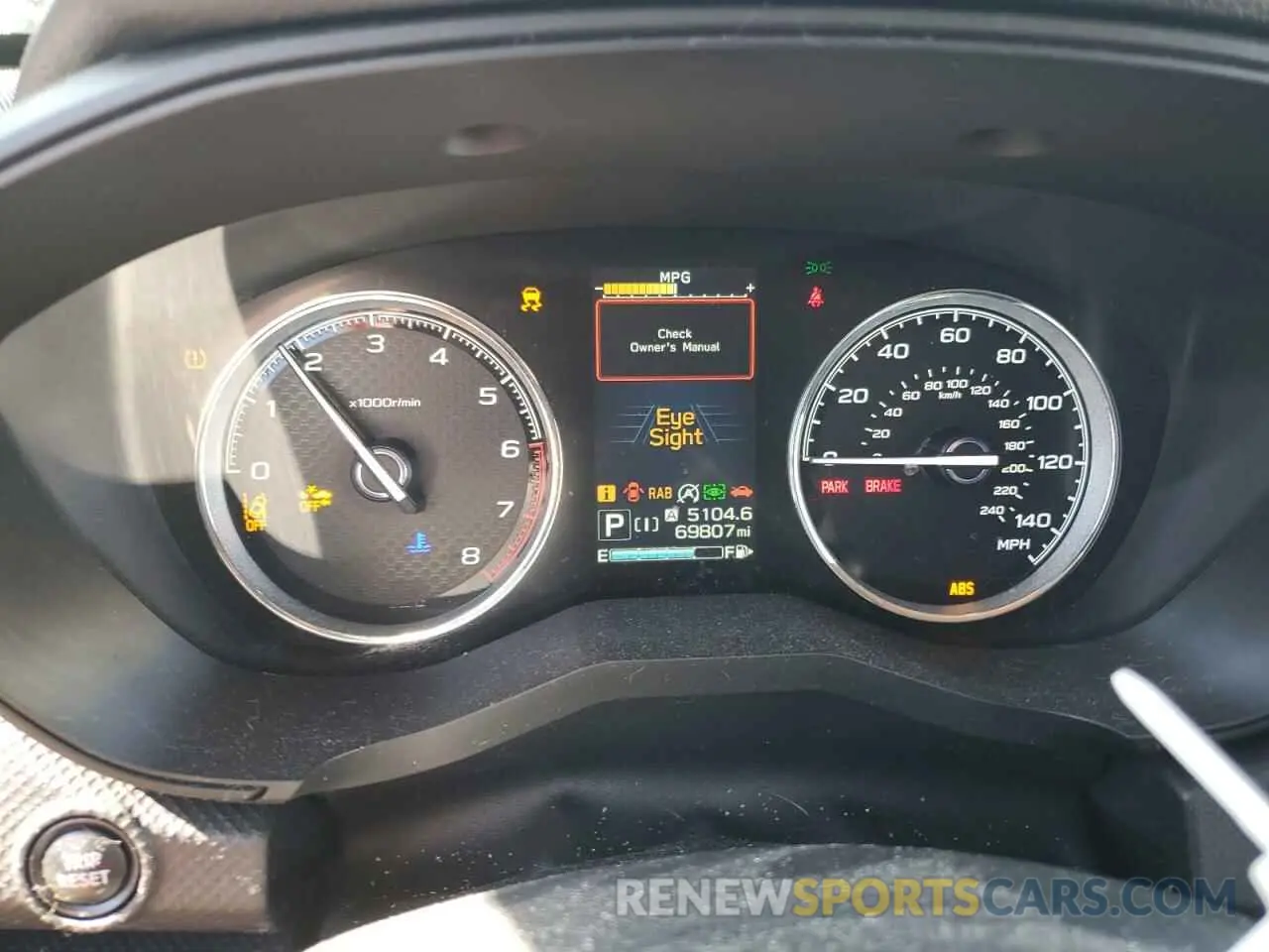 9 fotografías del automóvil dañado JF2SKAWC7KH540137 SUBARU FORESTER 2019