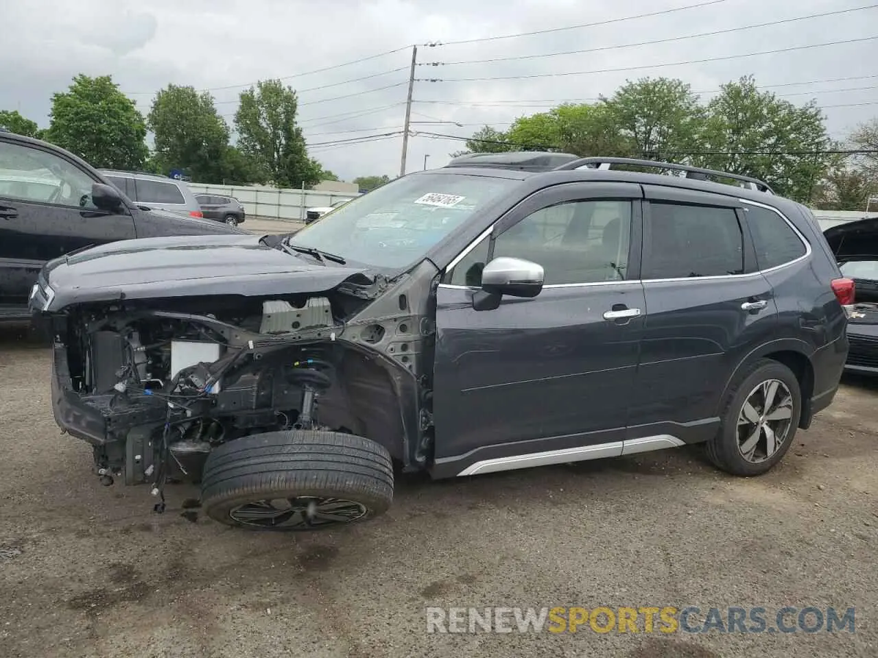 1 fotografías del automóvil dañado JF2SKAWC7KH590178 SUBARU FORESTER 2019