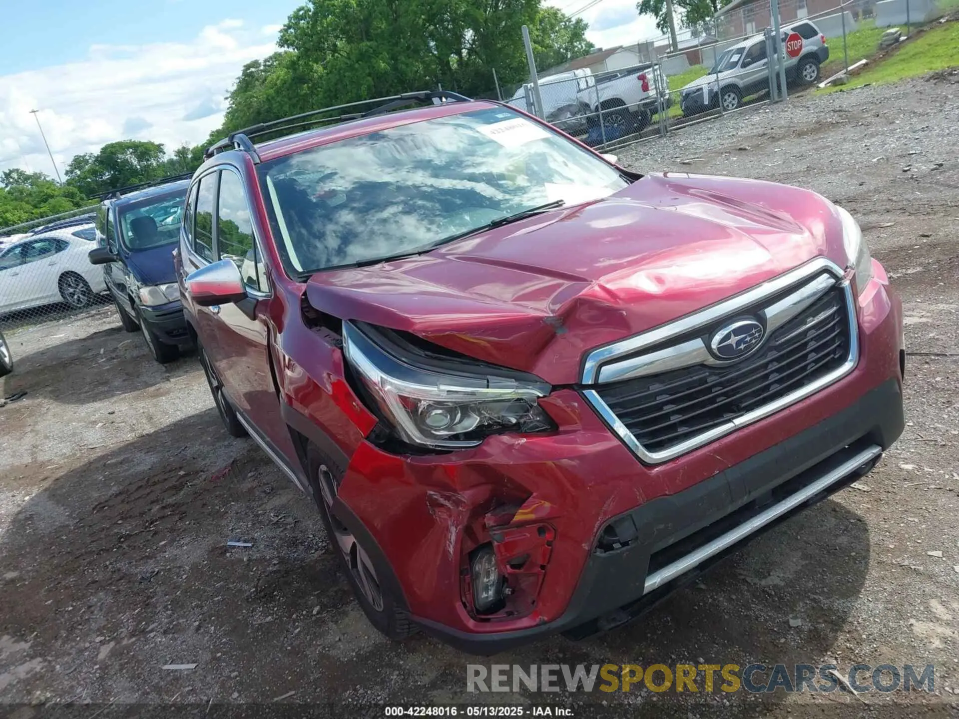 1 fotografías del automóvil dañado JF2SKAWCXKH434118 SUBARU FORESTER 2019