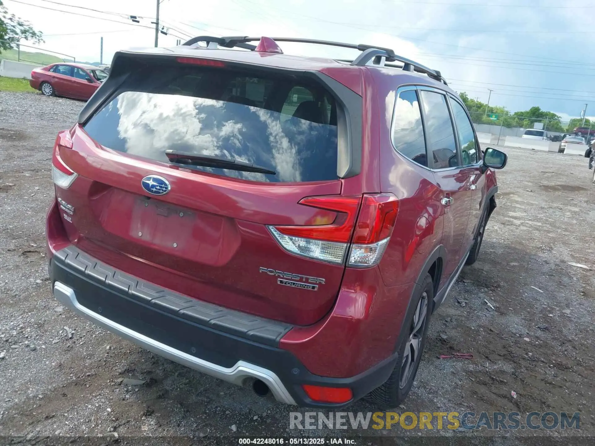 4 fotografías del automóvil dañado JF2SKAWCXKH434118 SUBARU FORESTER 2019