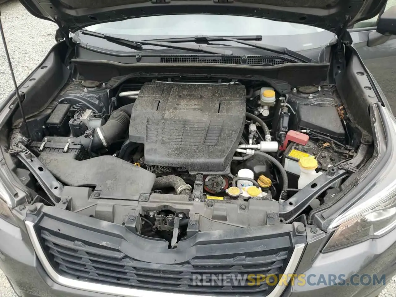 11 fotografías del automóvil dañado JF2SKADC0LH488340 SUBARU FORESTER 2020